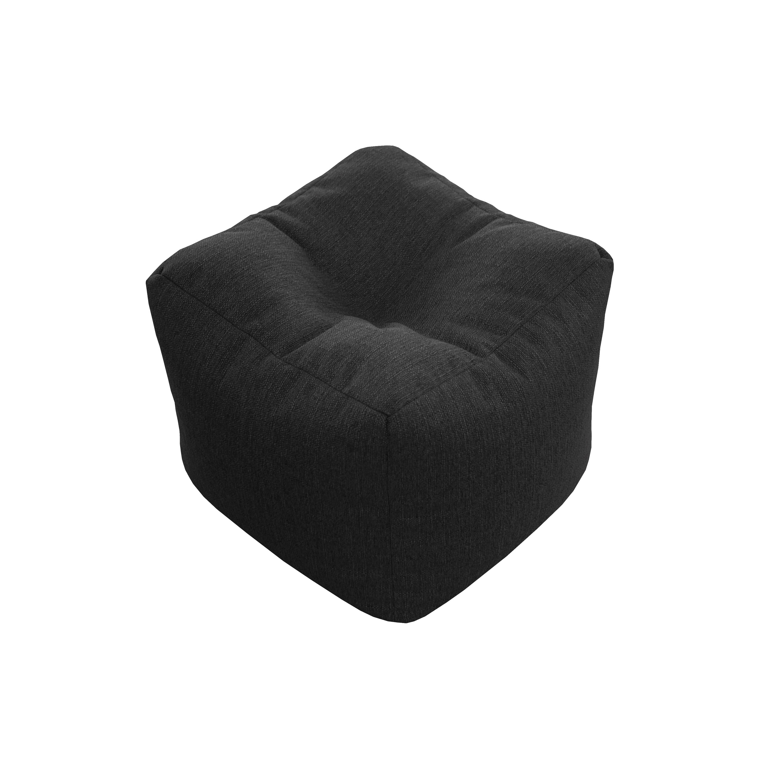 Manhattan Pouf black