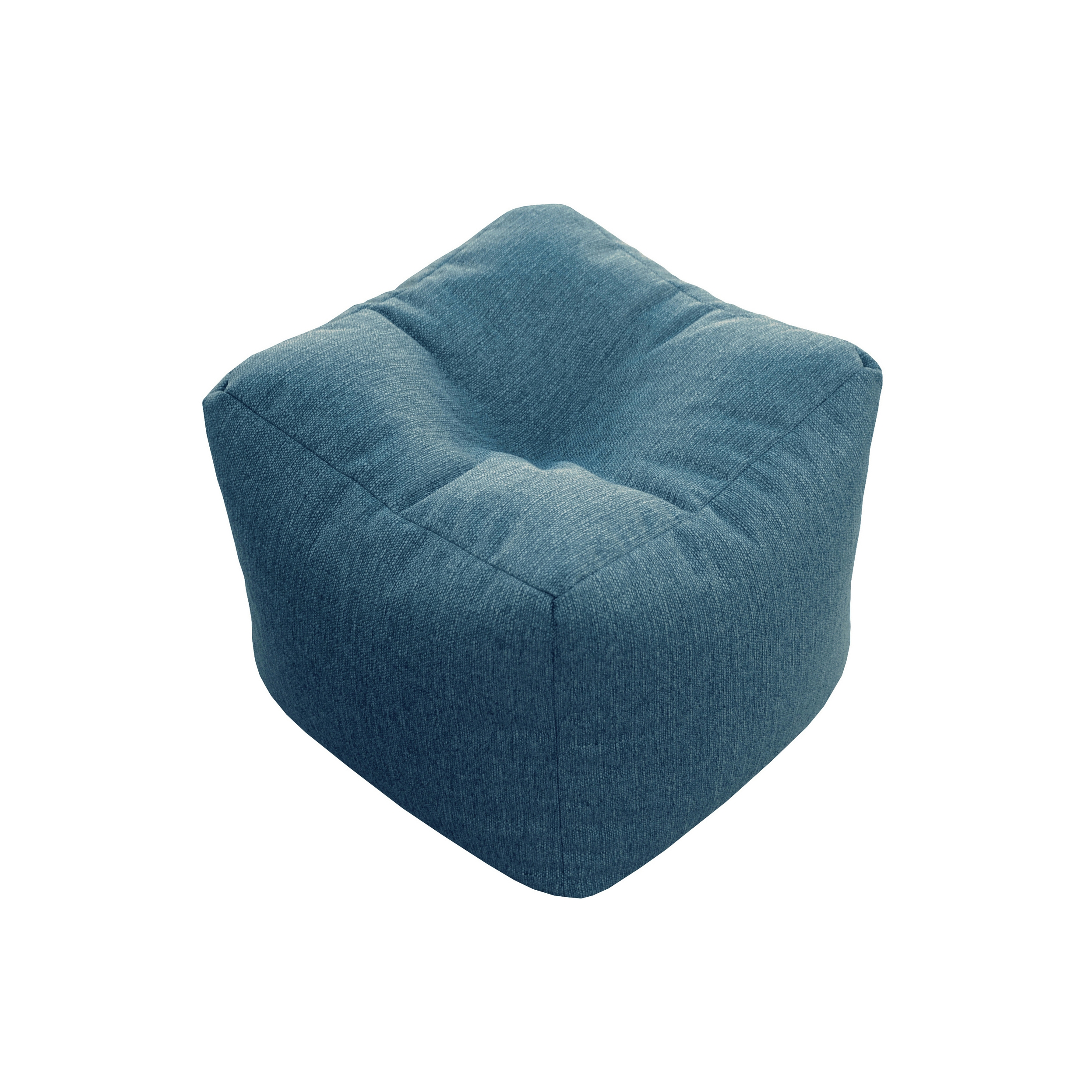 Manhattan Pouf turquoise