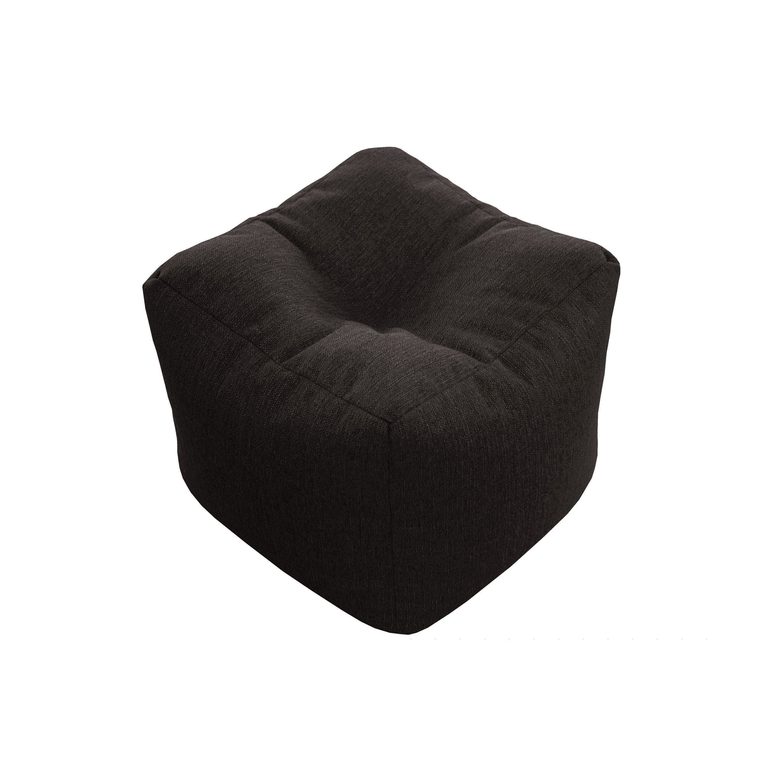 Manhattan Pouf dark brown