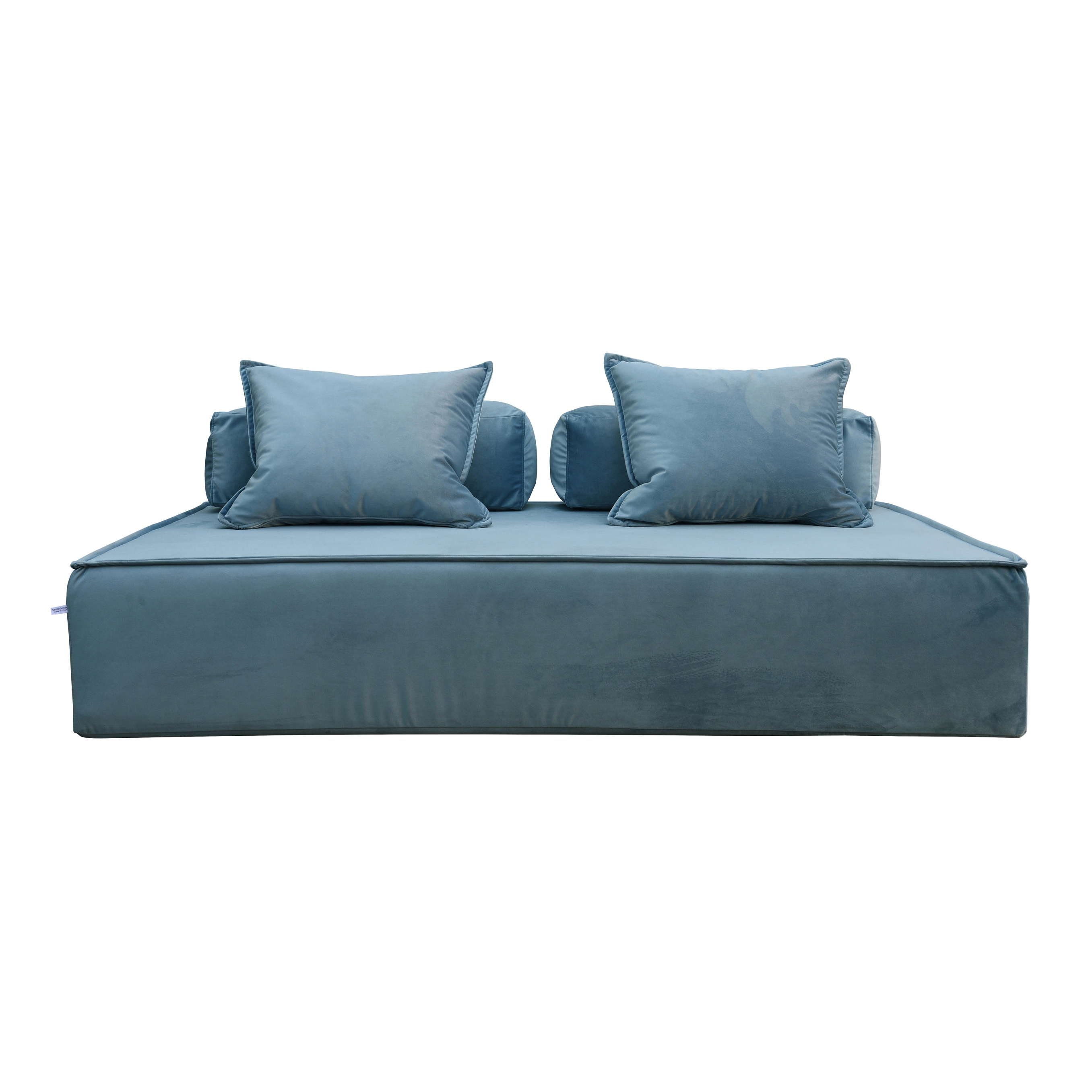 Monsieur in Velvet light blue