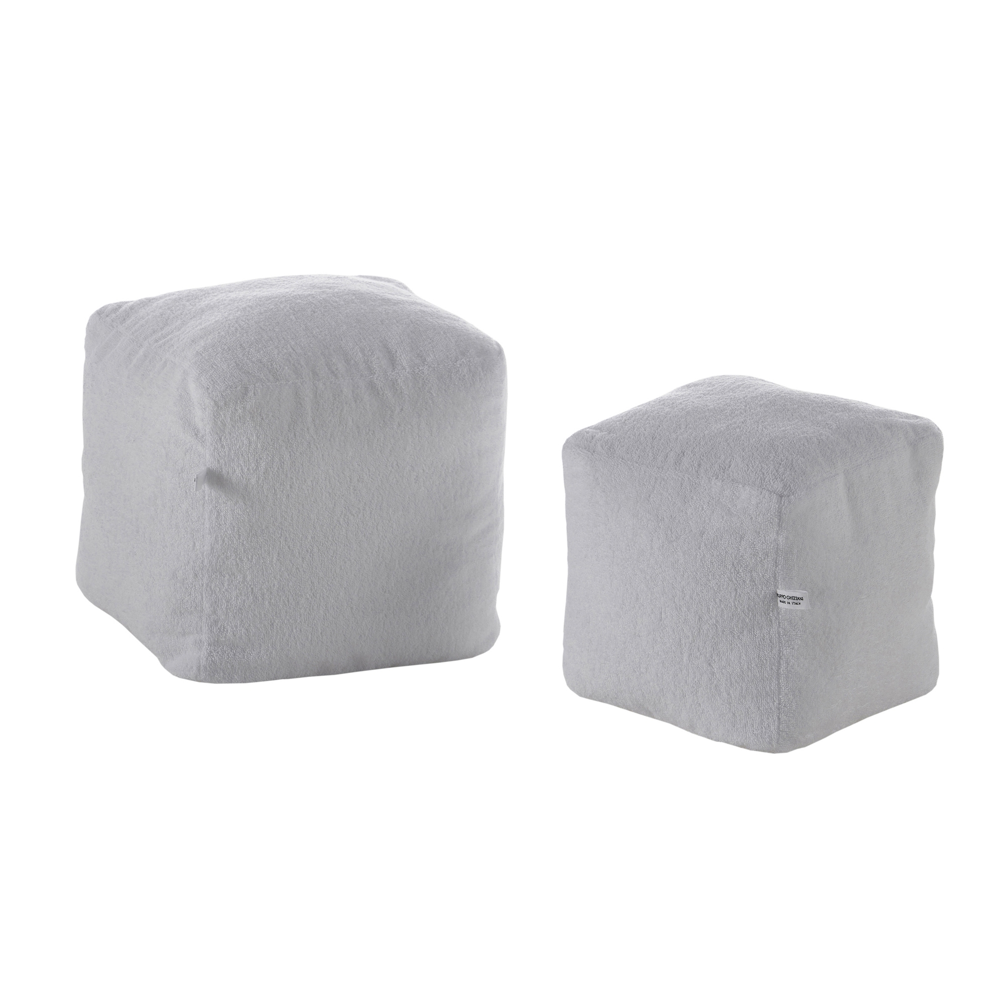 Playa Set di due cuscini outdoor cubo white