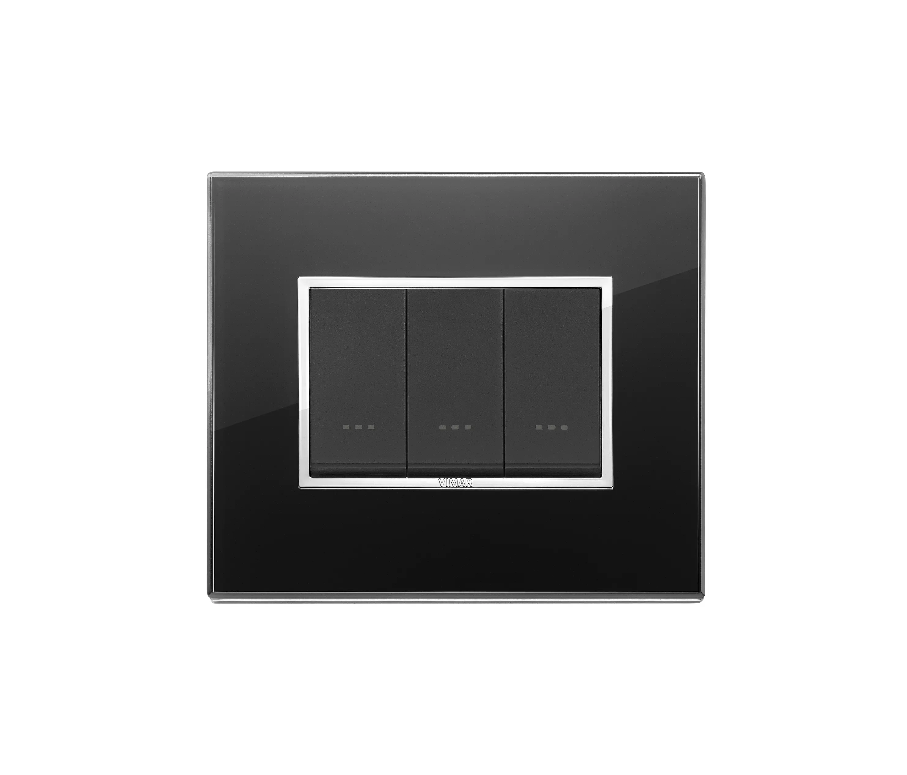 VIMAR - Interruttori Eikon Evo Nero diamante