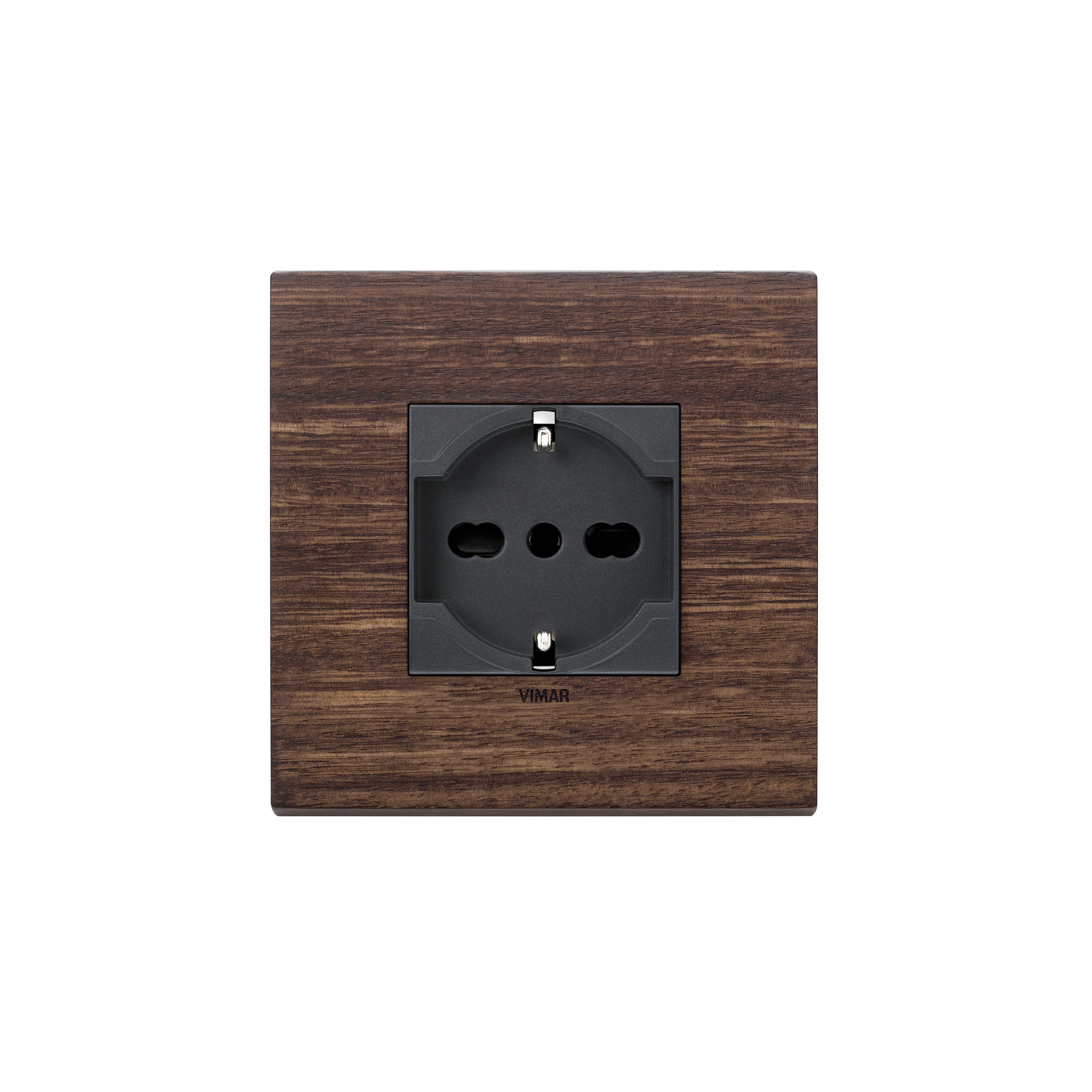 Display product Eikon Exé wood Eucalyptus German outlet from manufacturer VIMAR