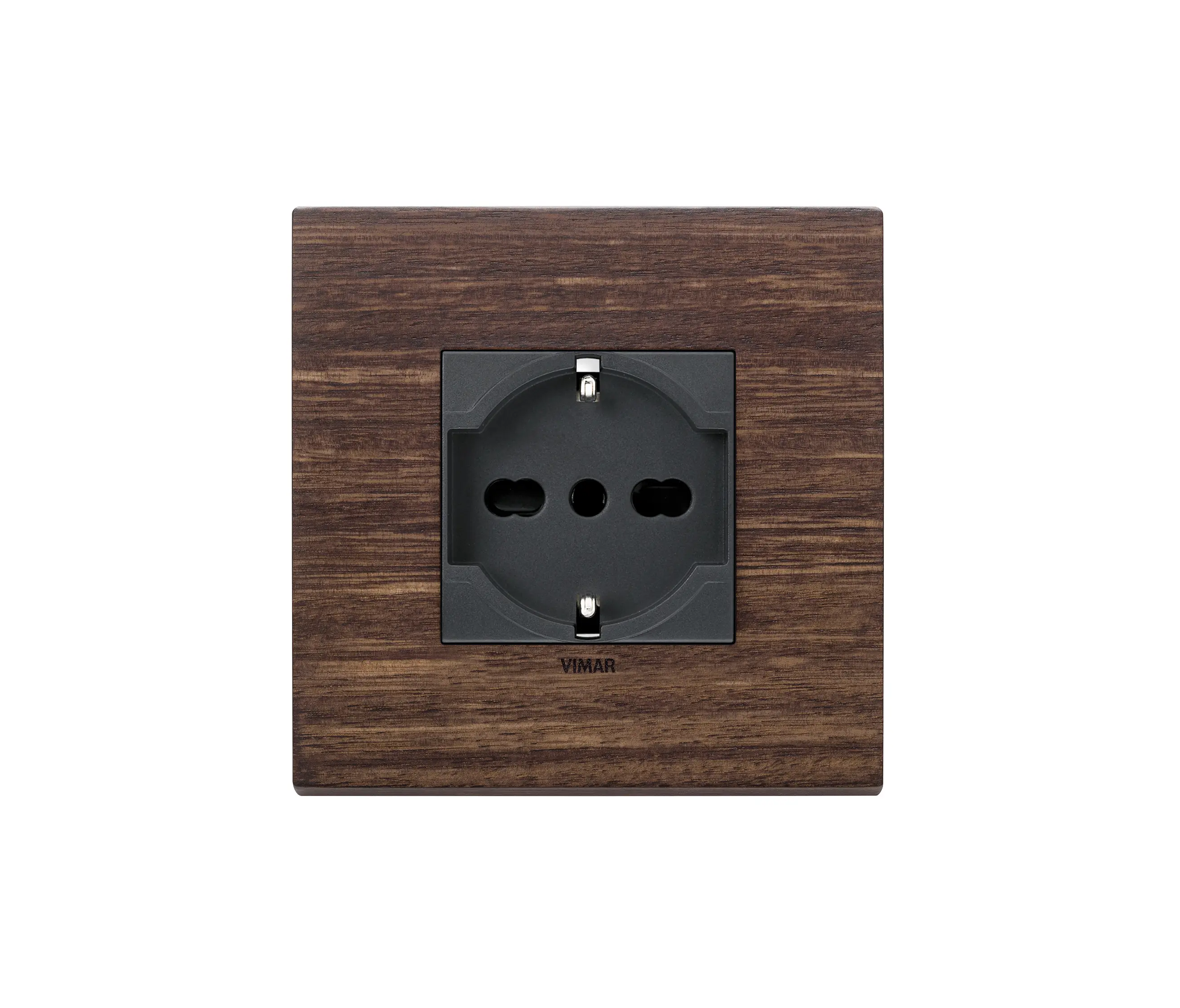 VIMAR - Prise allemand Eikon Exé bois Eucalyptus