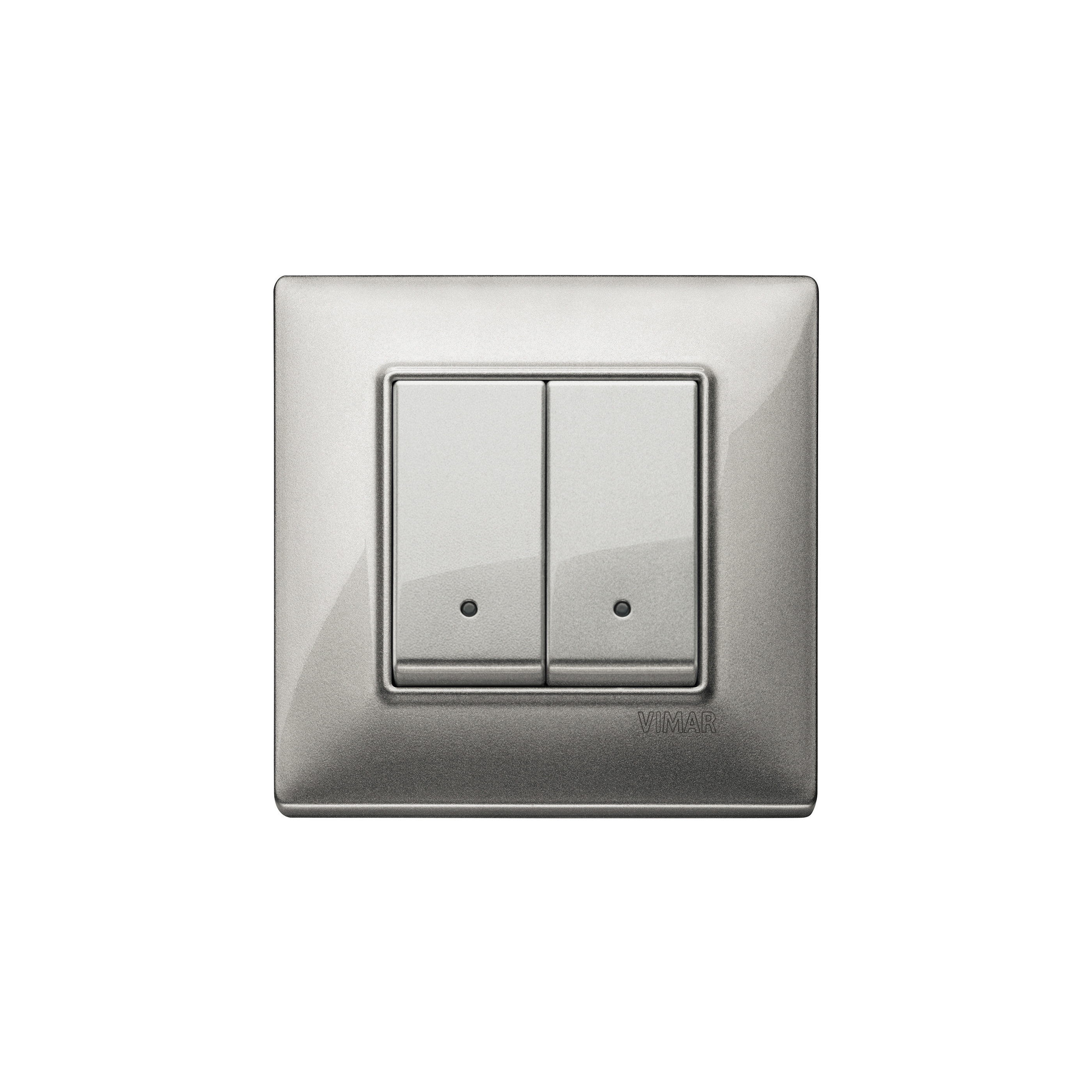 Display product Plana Silver Switches from manufacturer VIMAR