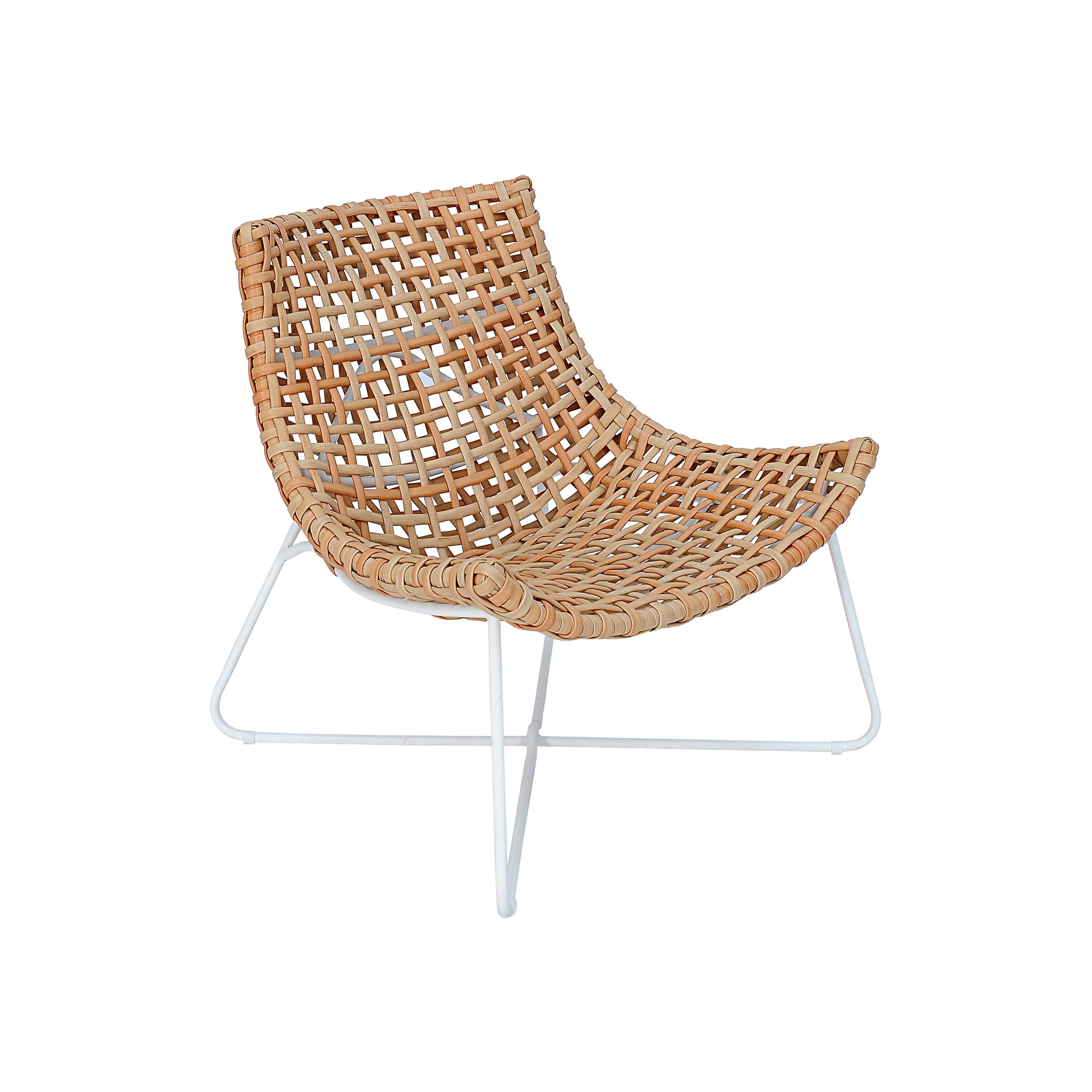 Sedia Schienale Basso Monaco (Trama Larga)