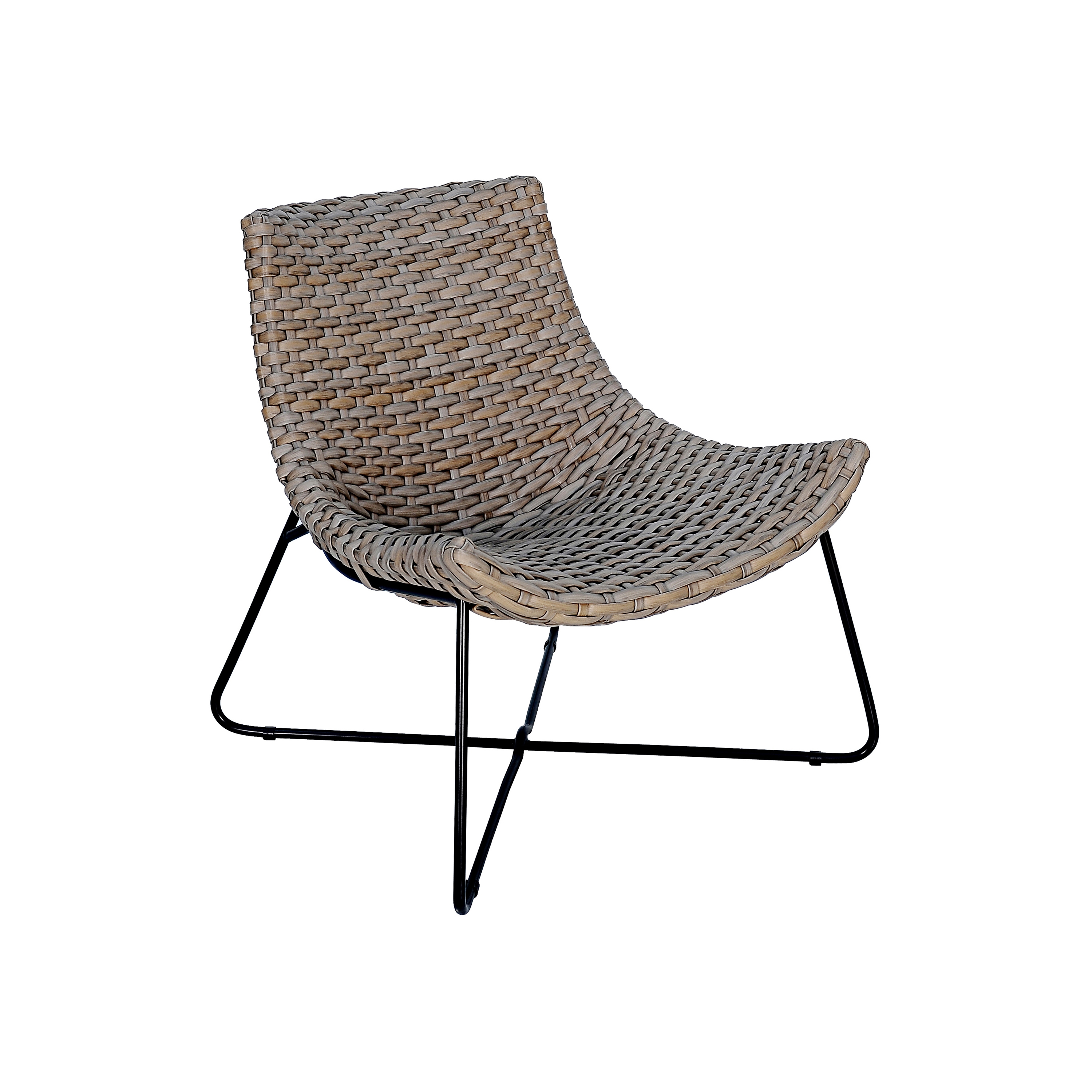 Monaco Low Back Chair (Closed Weaving)