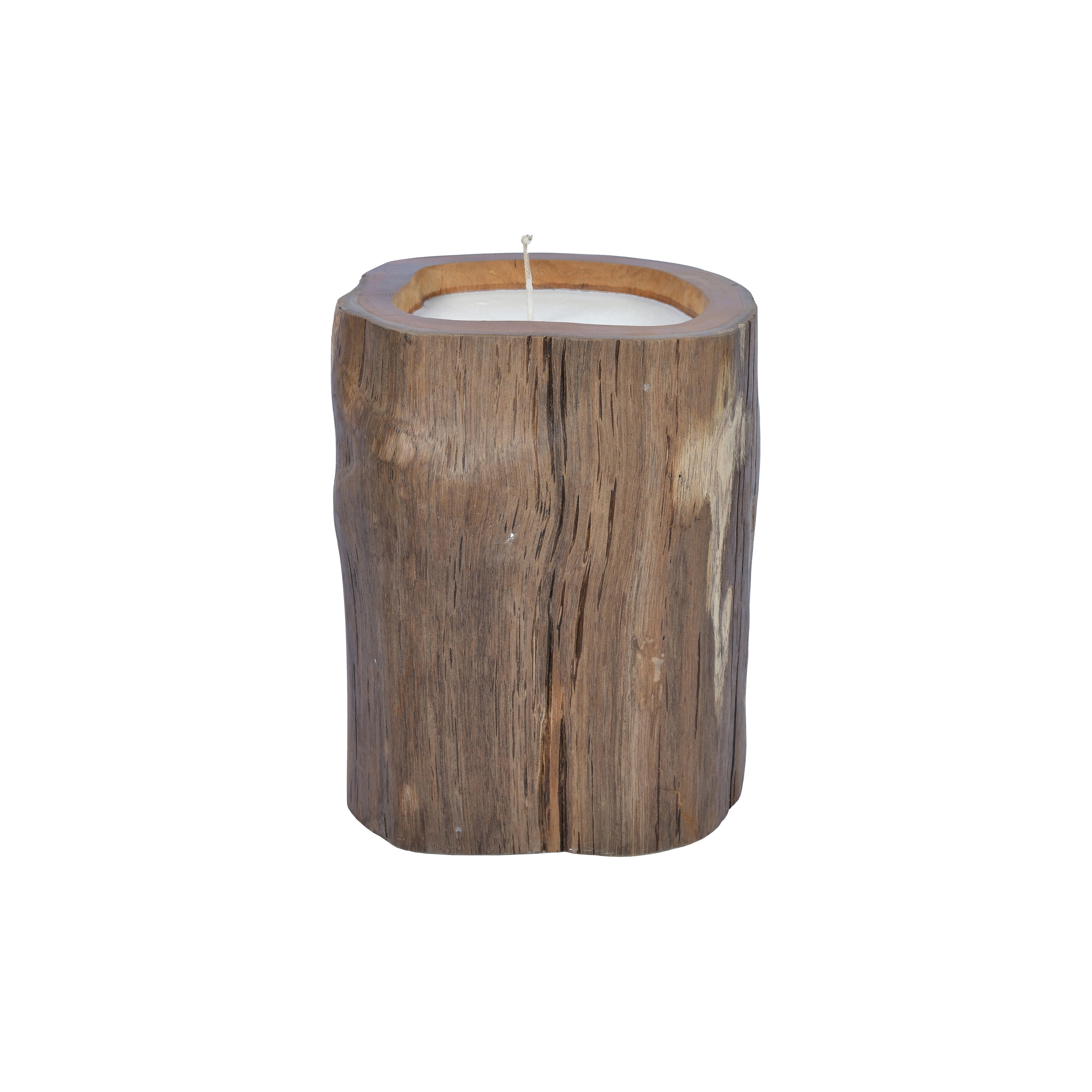 Display product Candle Log Natural from manufacturer cbdesign