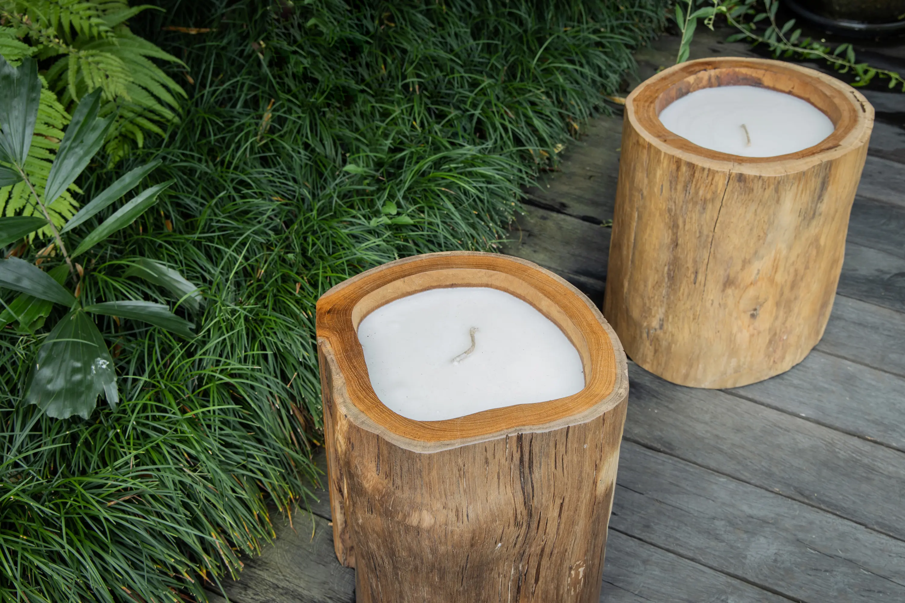 cbdesign - Candle Log Natural