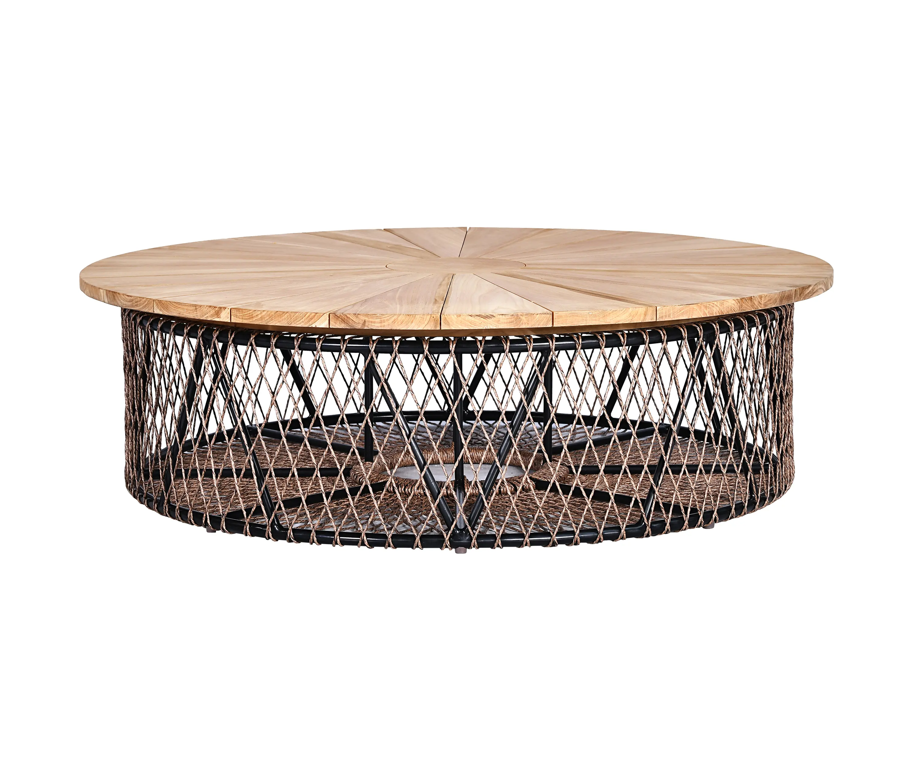 cbdesign - Cocktail Table-Teak Top