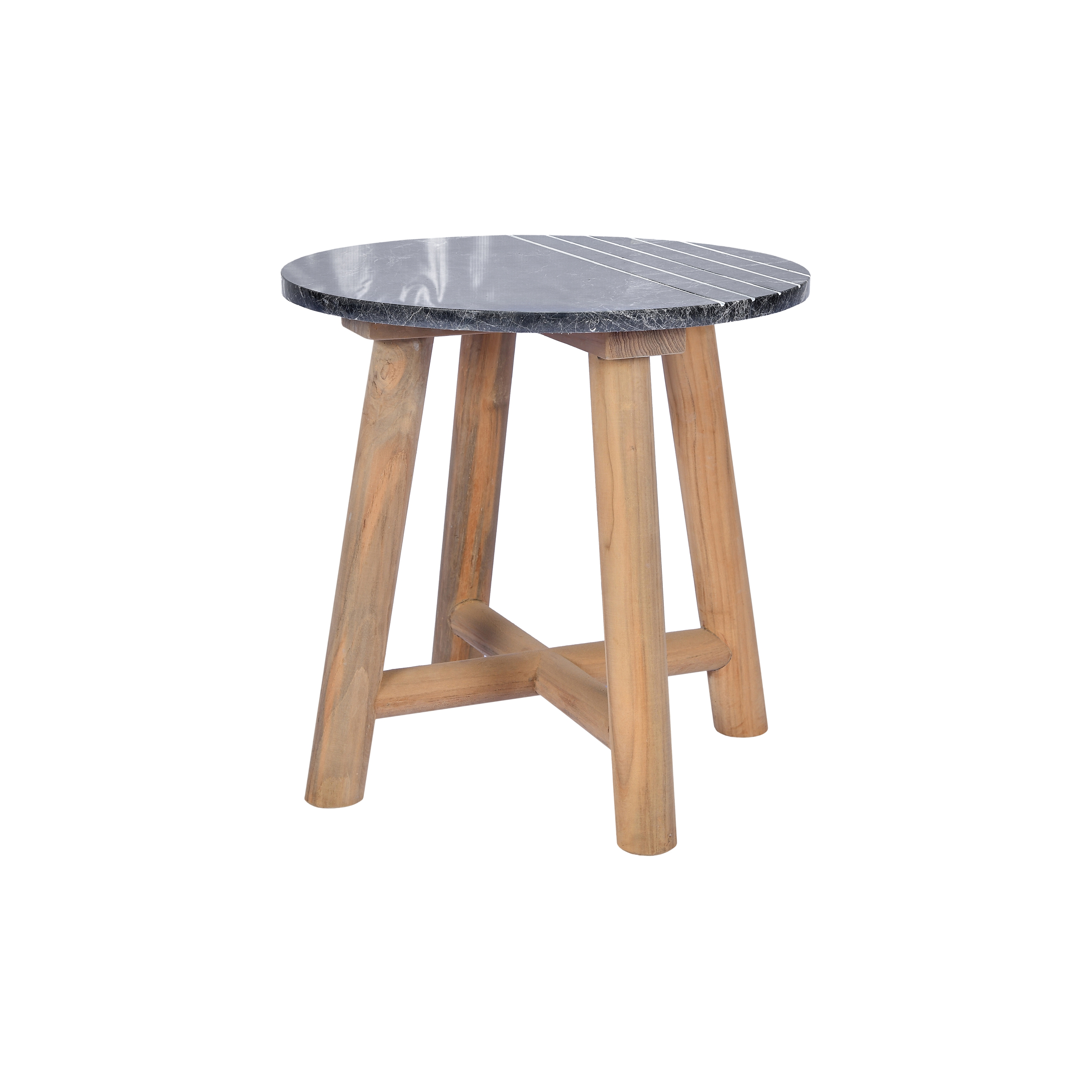 Display product Ubud Stripes Coffee Table D45 Marble Top from manufacturer cbdesign