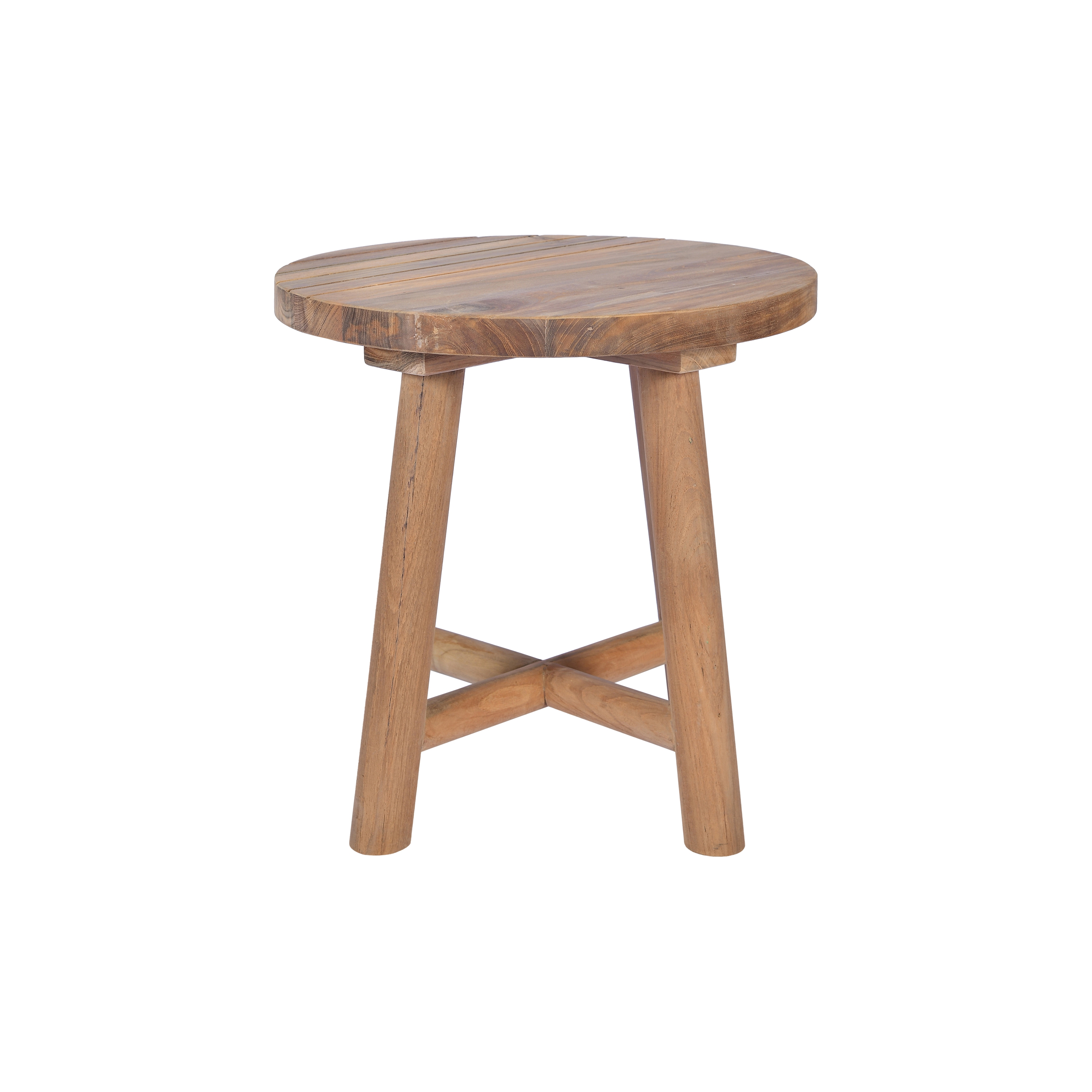 Display product Ubud Stripes Coffee Table D45 Teak Top from manufacturer cbdesign