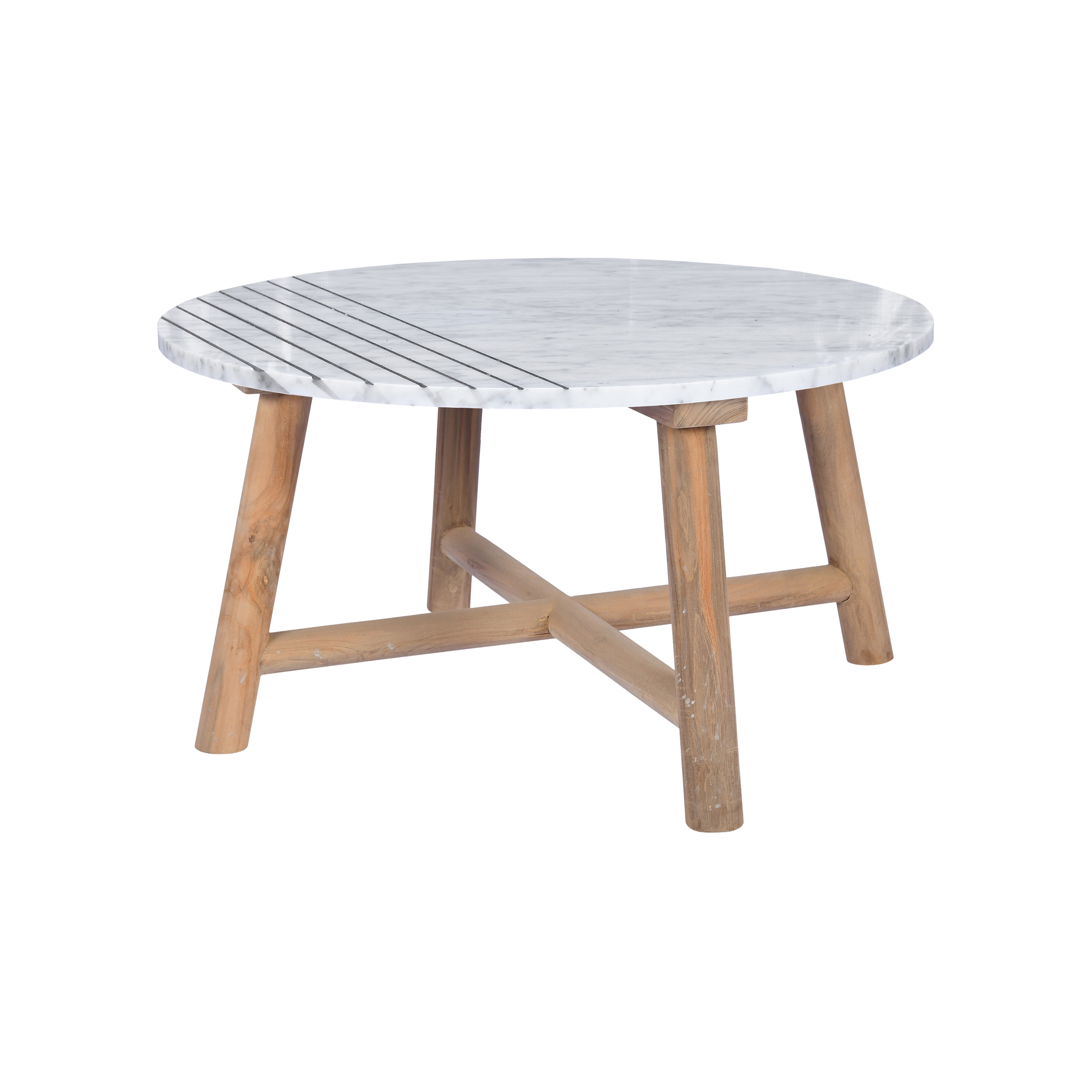 Produkt Ubud Stripes Coffee Table D75 Marble Top des Herstellers cbdesign anzeigen