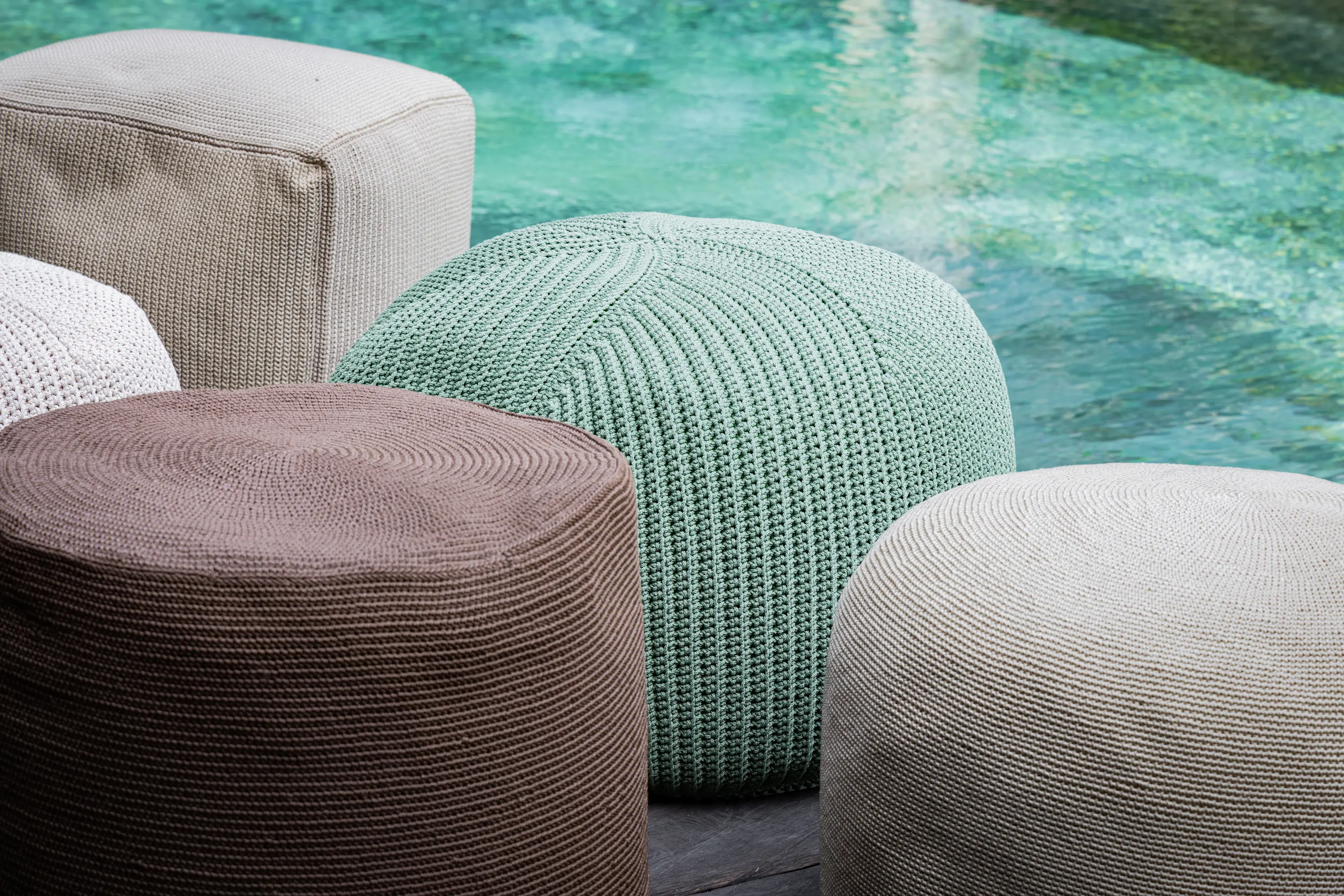 cbdesign - Viareggio Pouf Cube