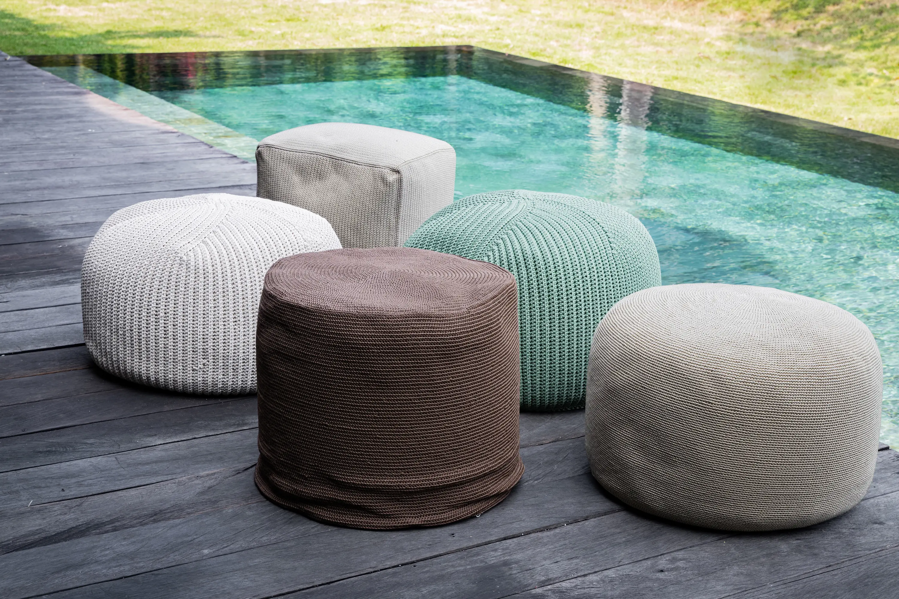 cbdesign - Viareggio Pouf Cylindric