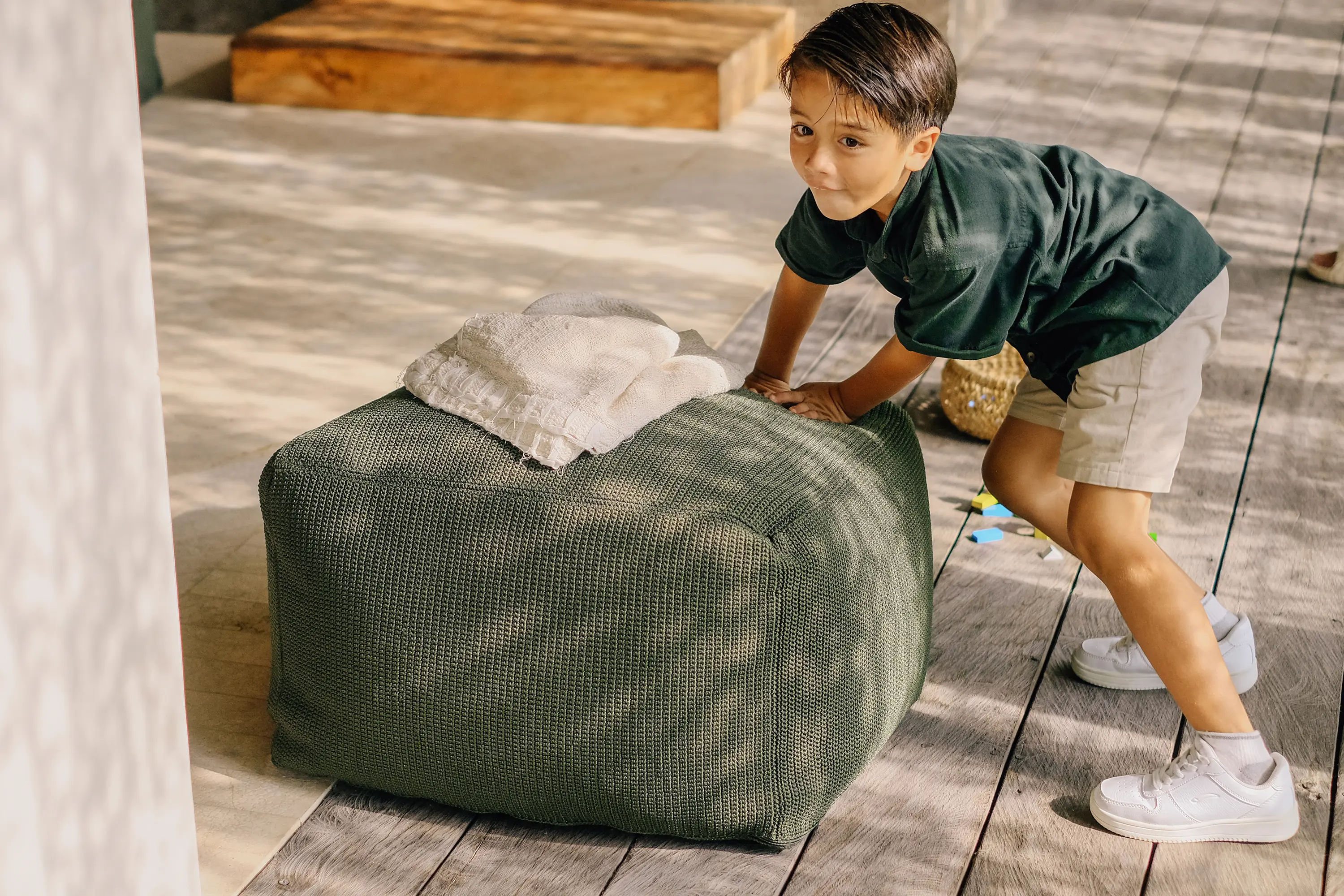 cbdesign - Viareggio Pouf Prisma