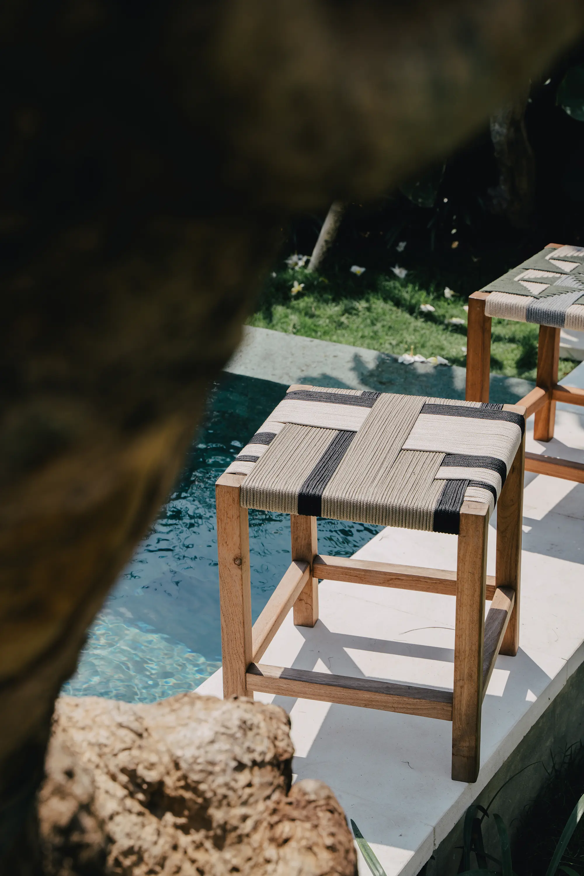 cbdesign - Viareggio Square Stool 1