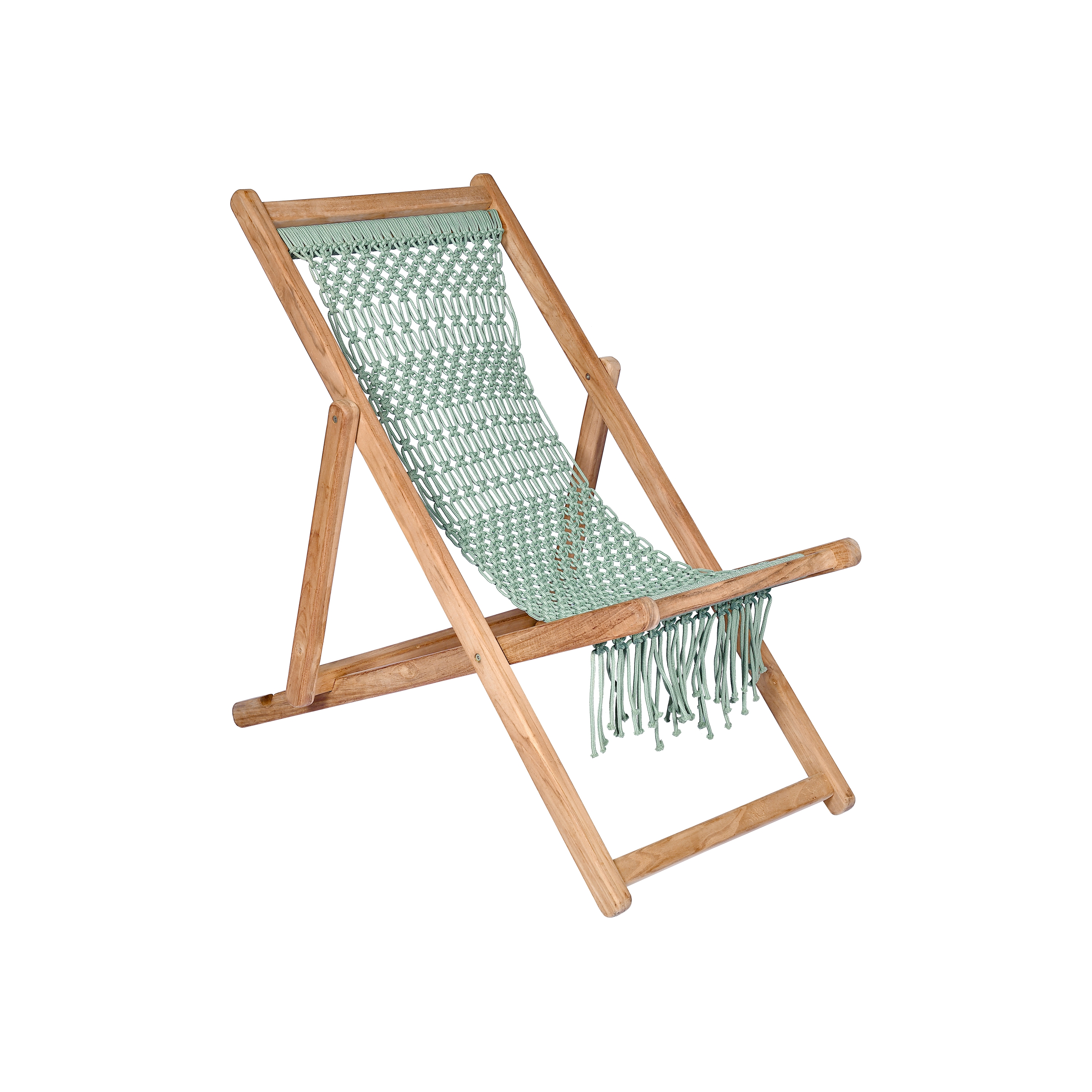 Fes Relax Chair Con Tecnica Macrame
