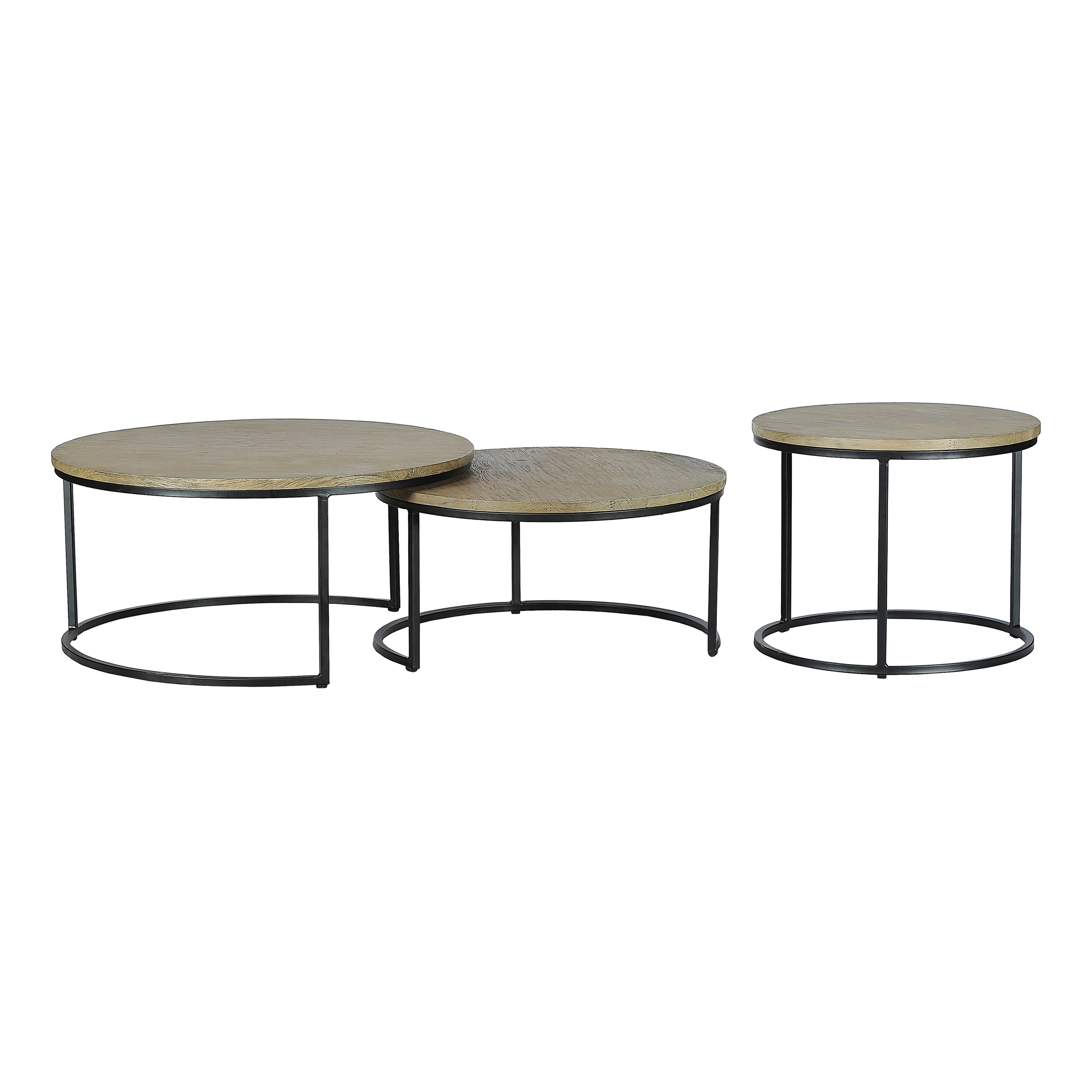 Display product Light Coffee Table Set of 3 from manufacturer cbdesign