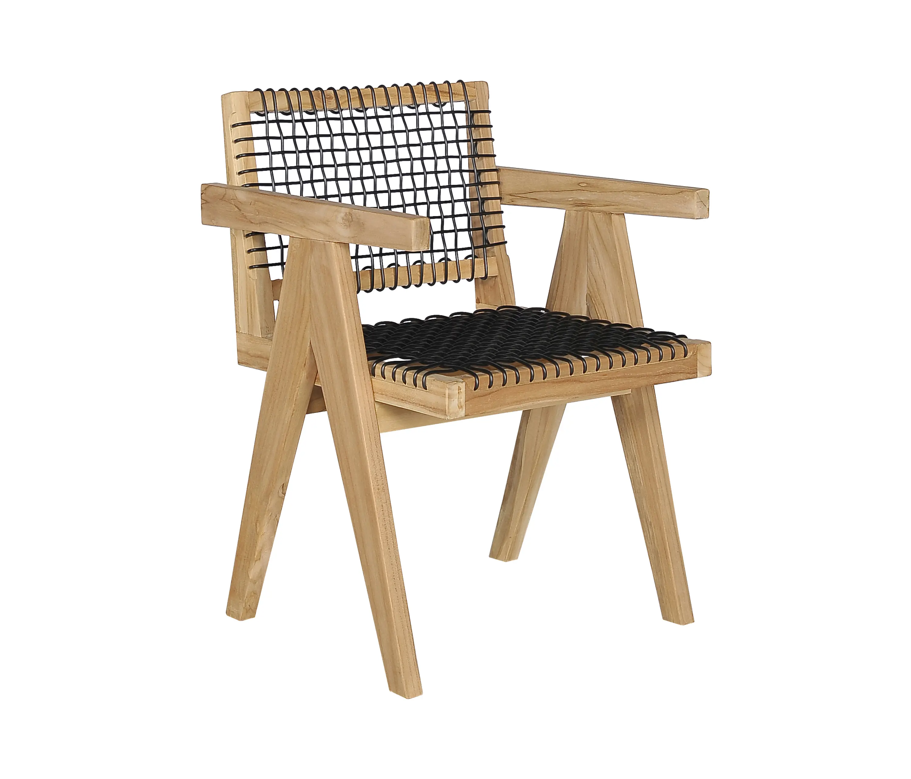 cbdesign - V Dining Chair Open Weaving