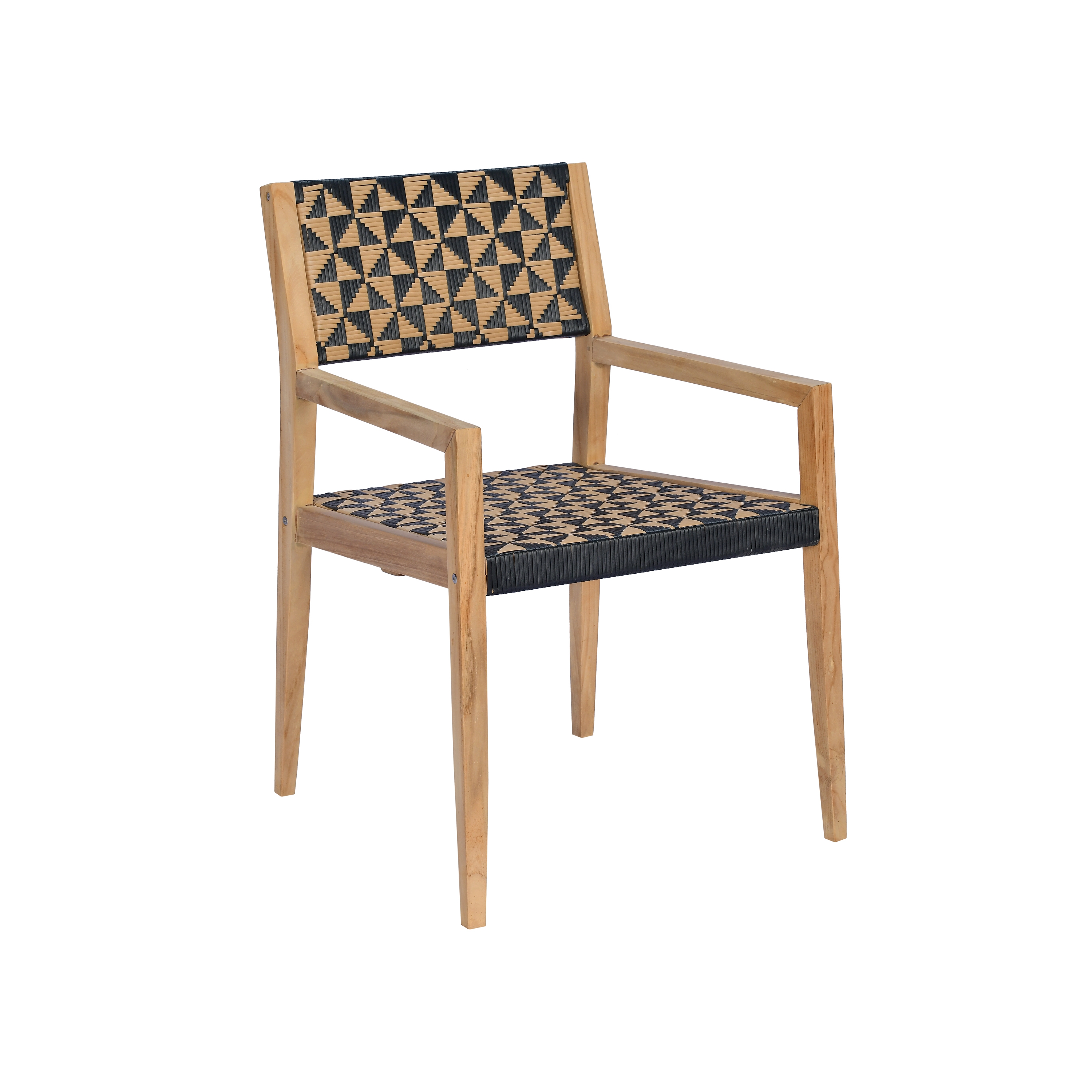 Vienna Dining Armchair Full Weaving Farfalla Dark
