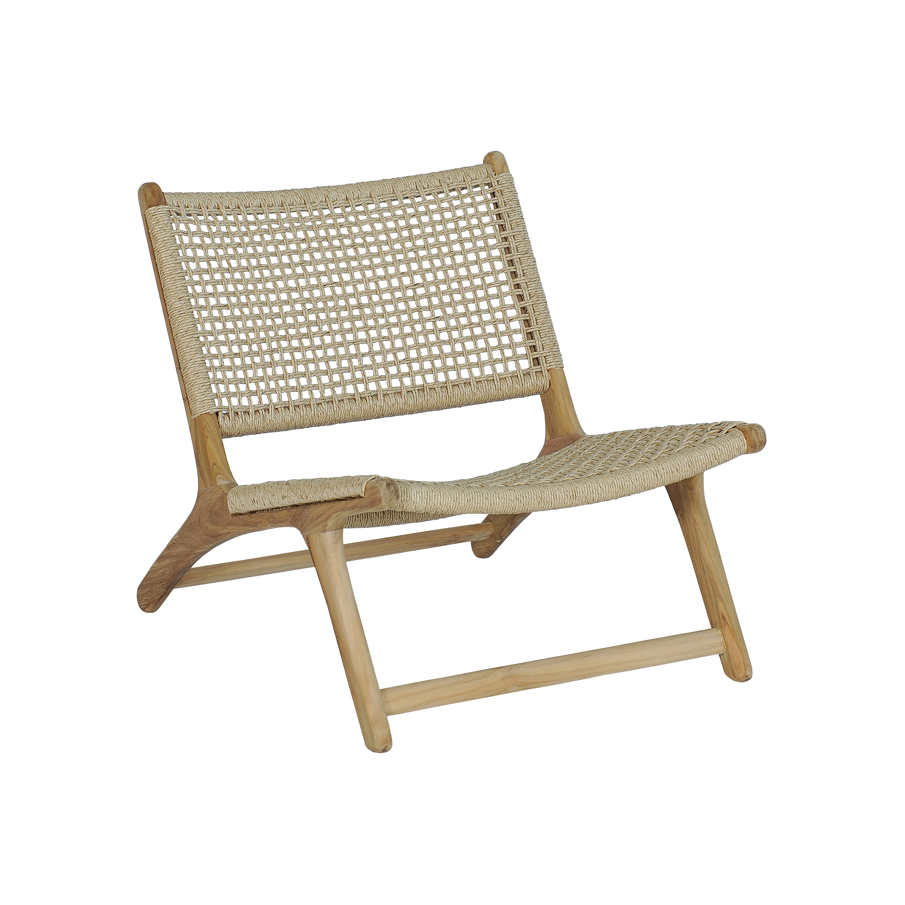 Display product Vienna Relax Chair Synthetic Rope Charita Weaving Closed Frame from manufacturer cbdesign