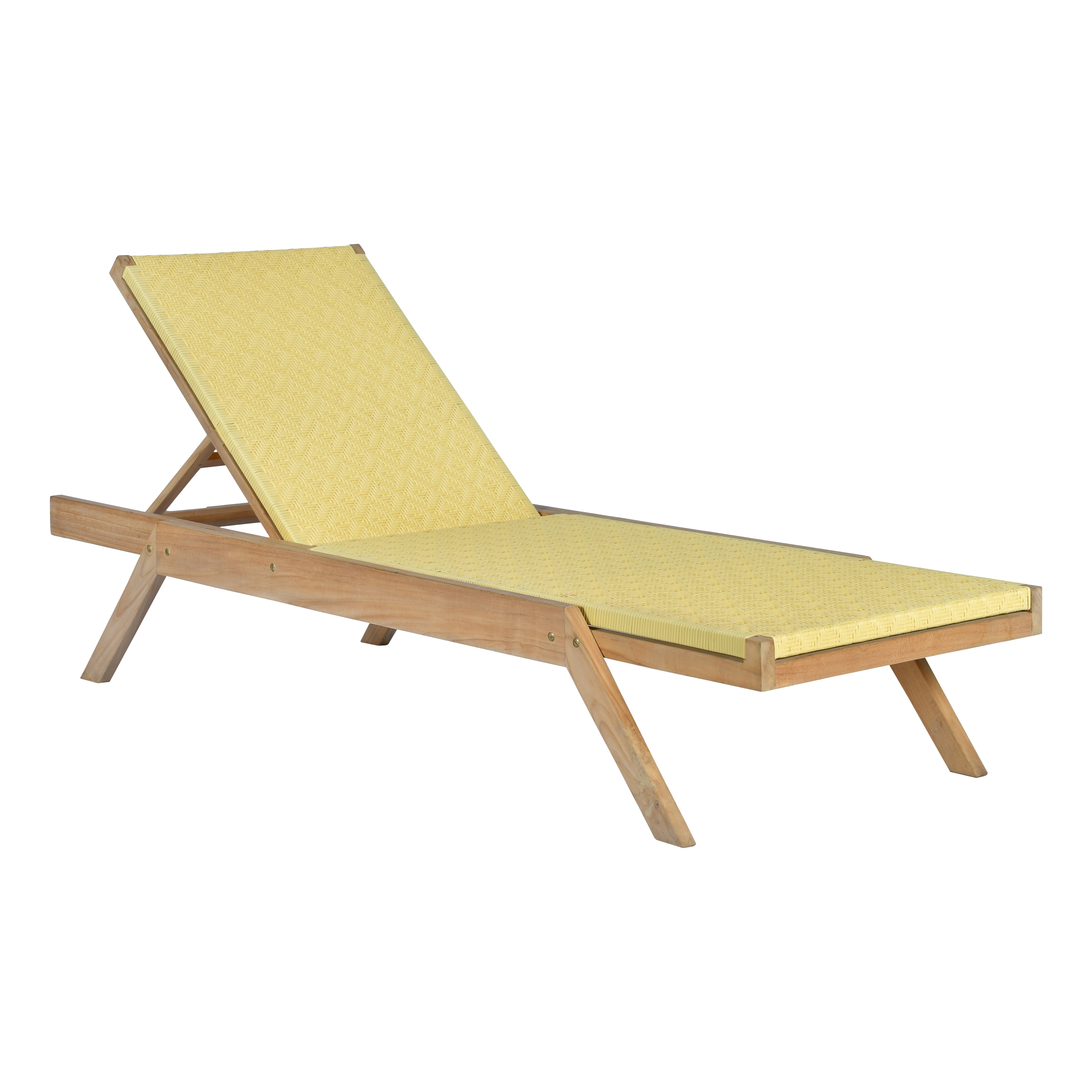 Vienna Sunbed Full Weaving Ivory