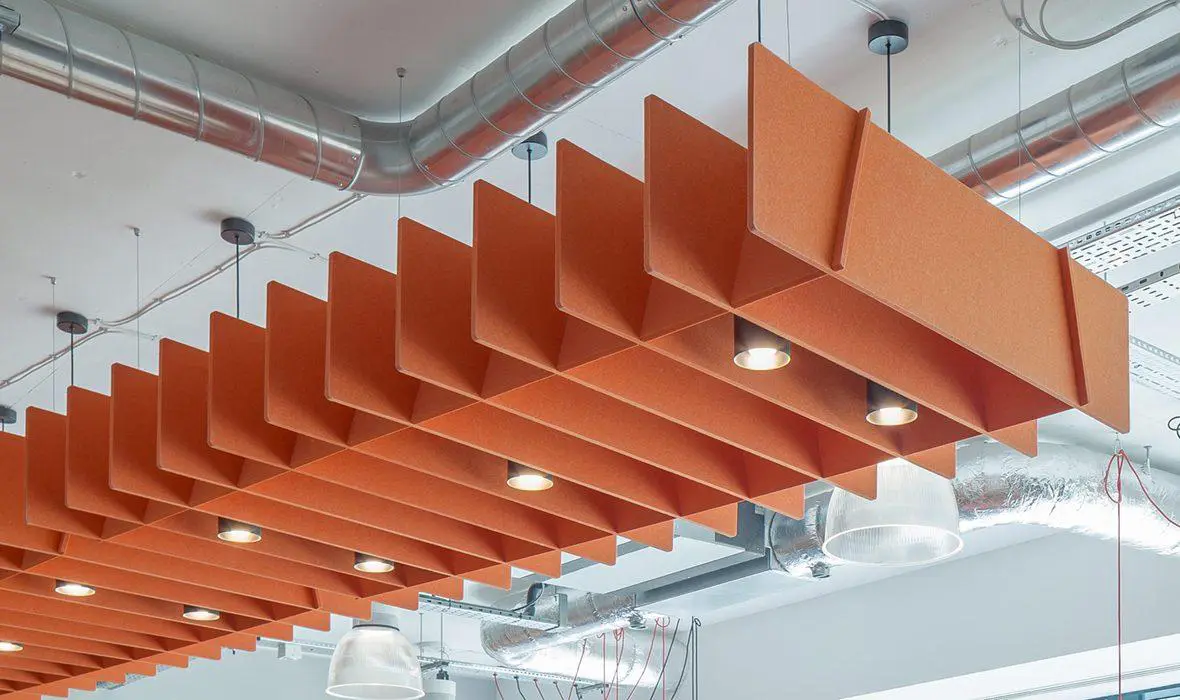 Autex Acoustics - Lattice™ - Sculptures acoustiques suspendues