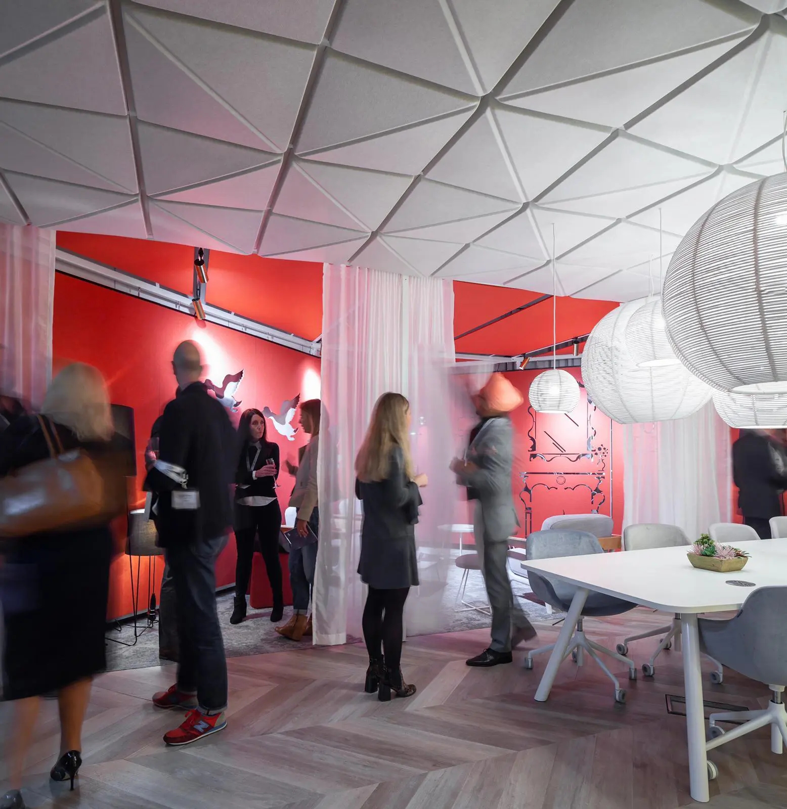 Autex Acoustics - 3D Ceiling Tiles - Molded ceiling tile