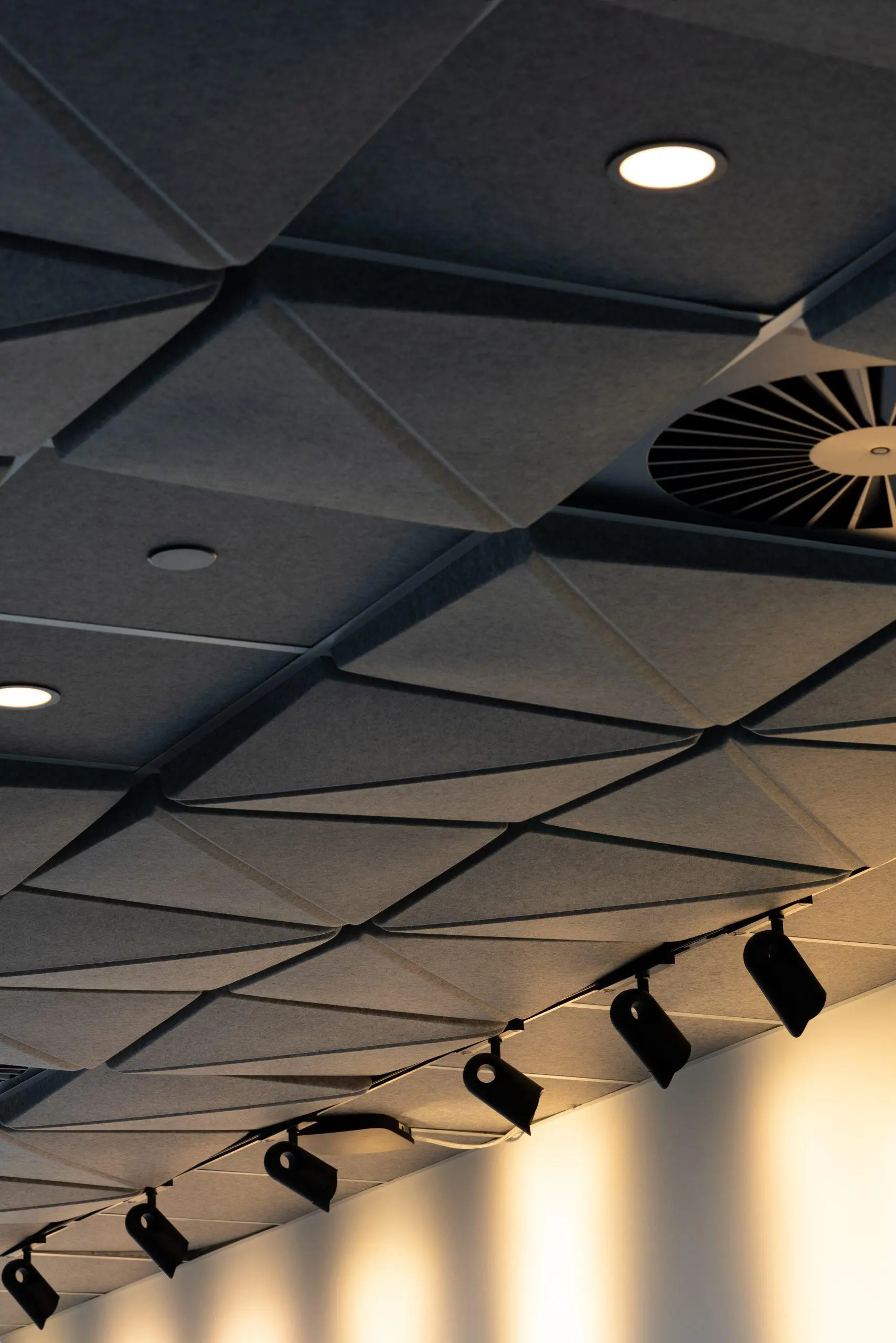 Autex Acoustics - 3D Ceiling Tiles - Molded ceiling tile