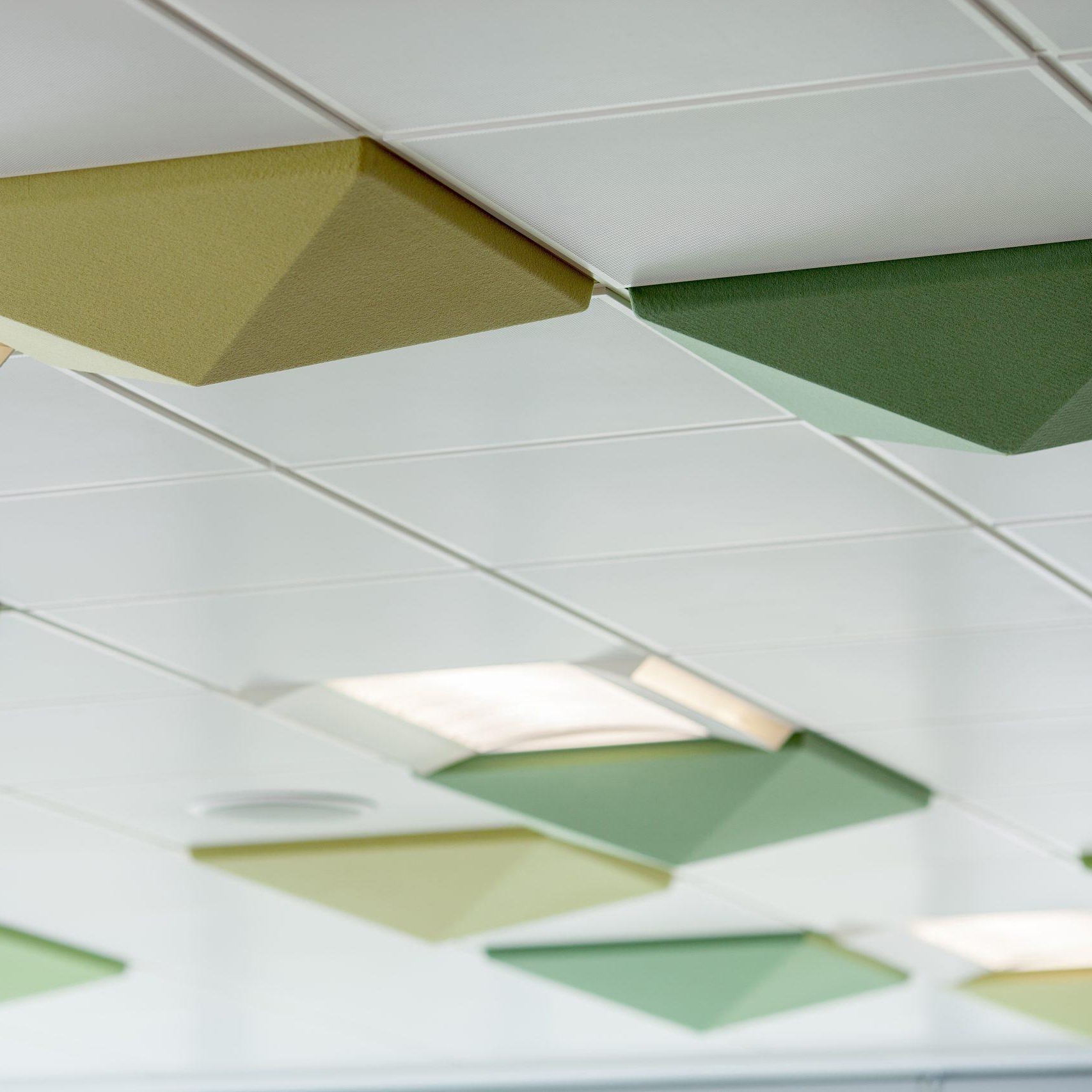 Display product 3D Ceiling Tiles - Molded ceiling tile from manufacturer Autex Acoustics