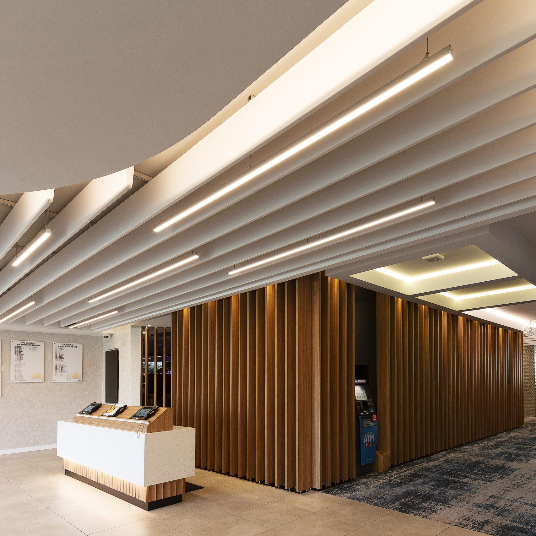 Display product Frontier™ - Acoustic ceiling and wall system from manufacturer Autex Acoustics