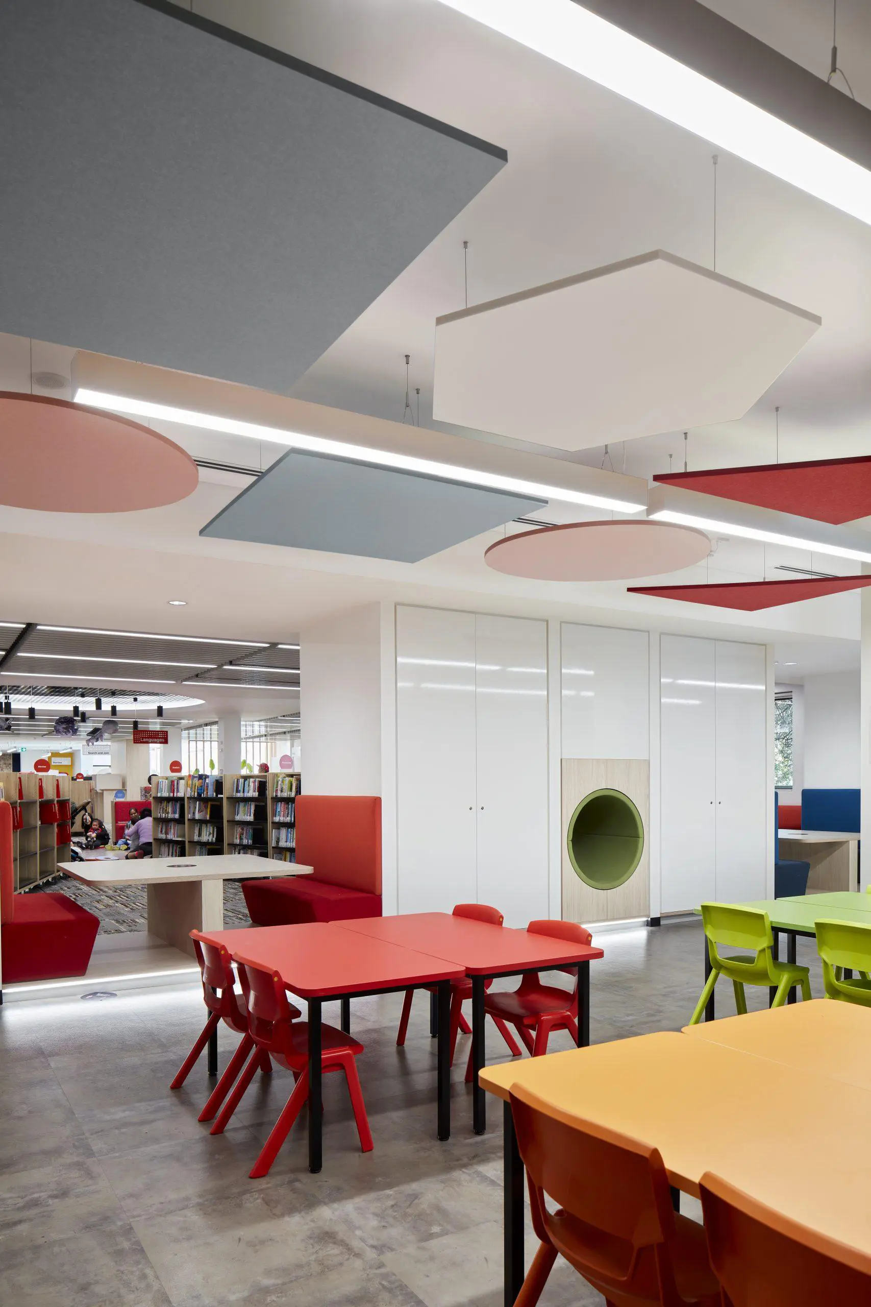 Autex Acoustics - Horizon™ - Suspended geometric shapes