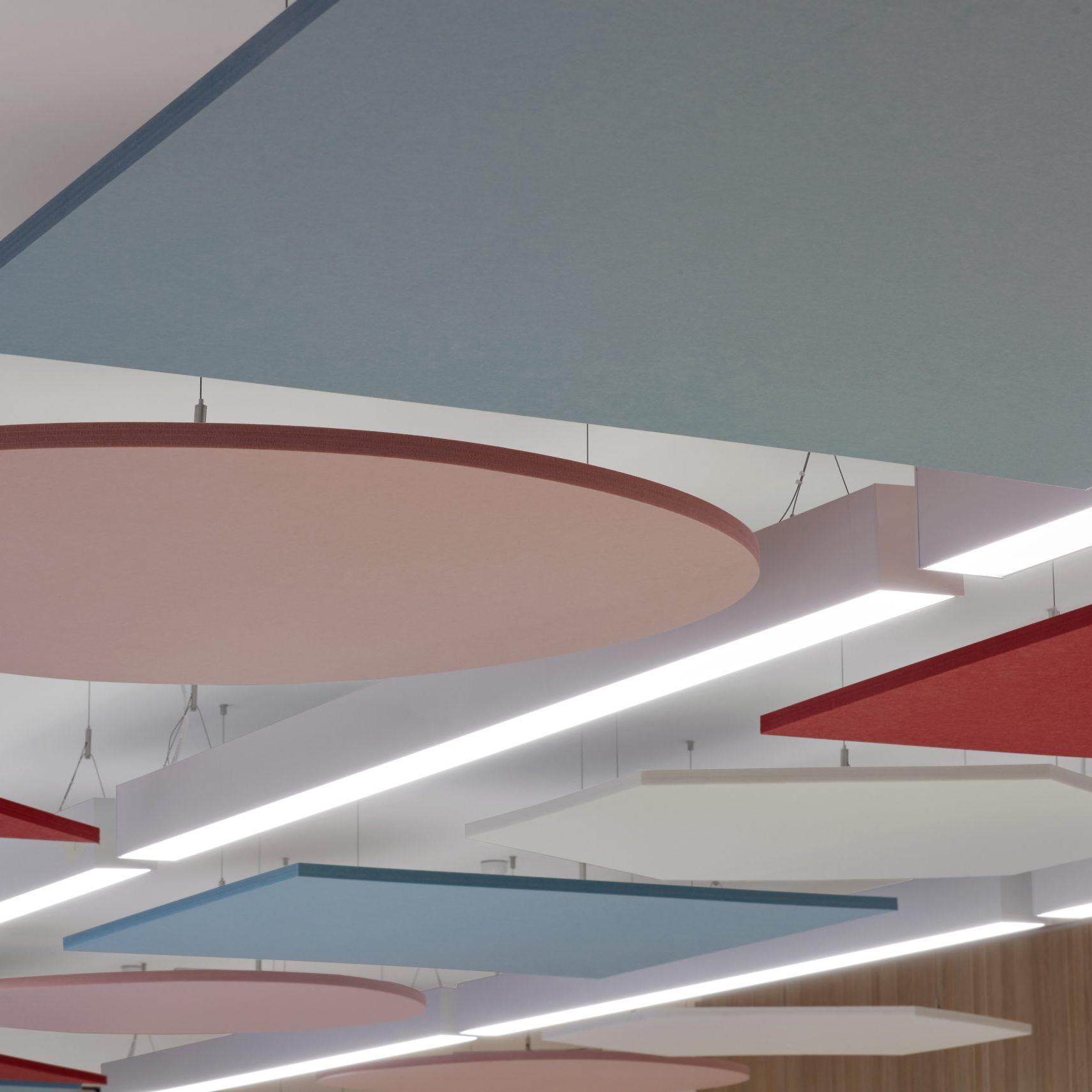 Mostrar el producto Horizon™ - Formas geométricas suspendidas del fabricante Autex Acoustics