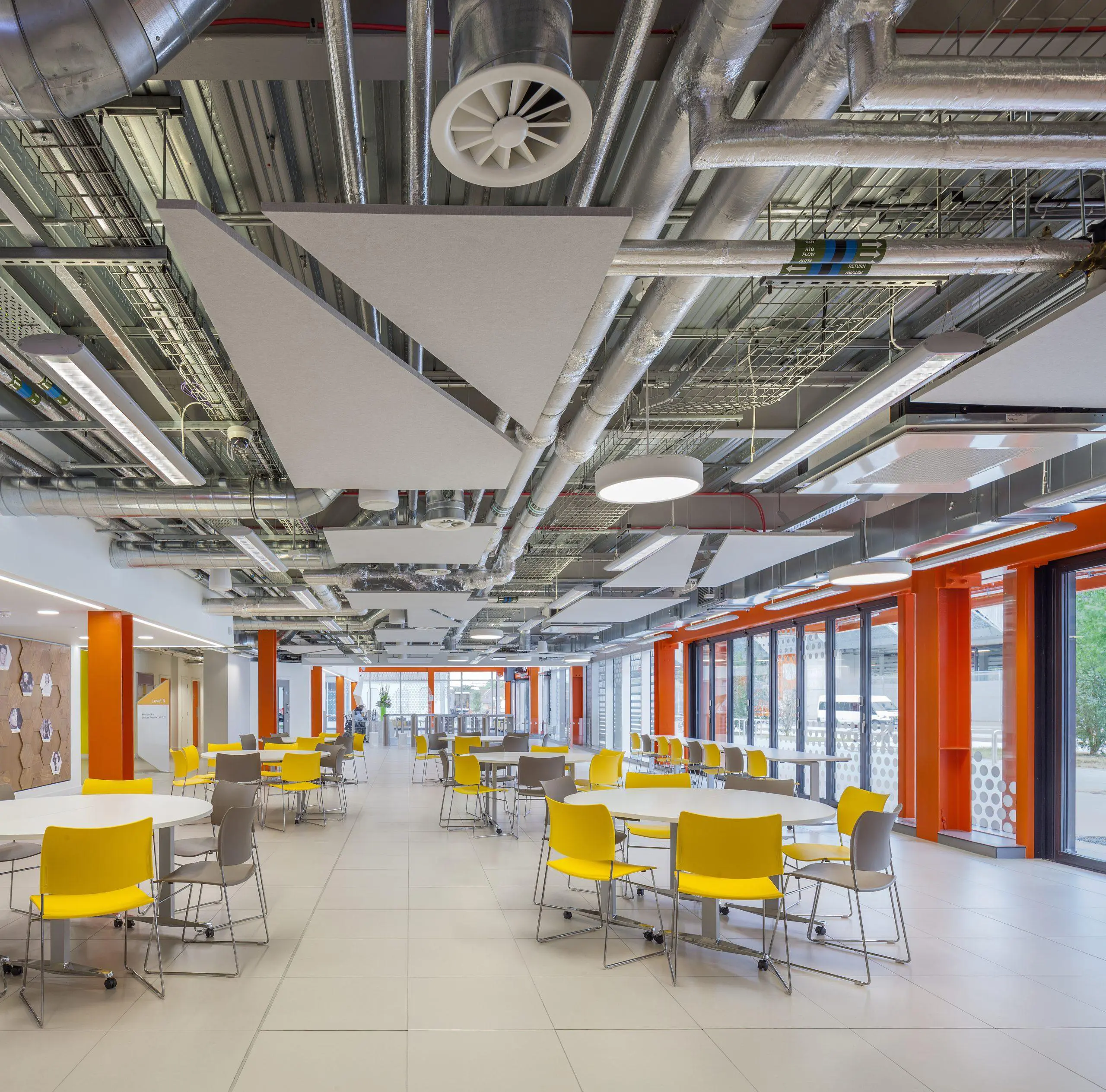 Autex Acoustics - Horizon™ - Formas geométricas suspendidas