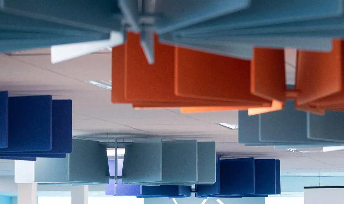 Autex Acoustics - Lattice™ - Sculptures acoustiques suspendues