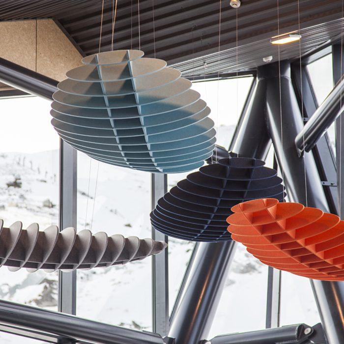 Mostra il prodotto Lattice™ - Sculture acustiche sospese del produttore Autex Acoustics