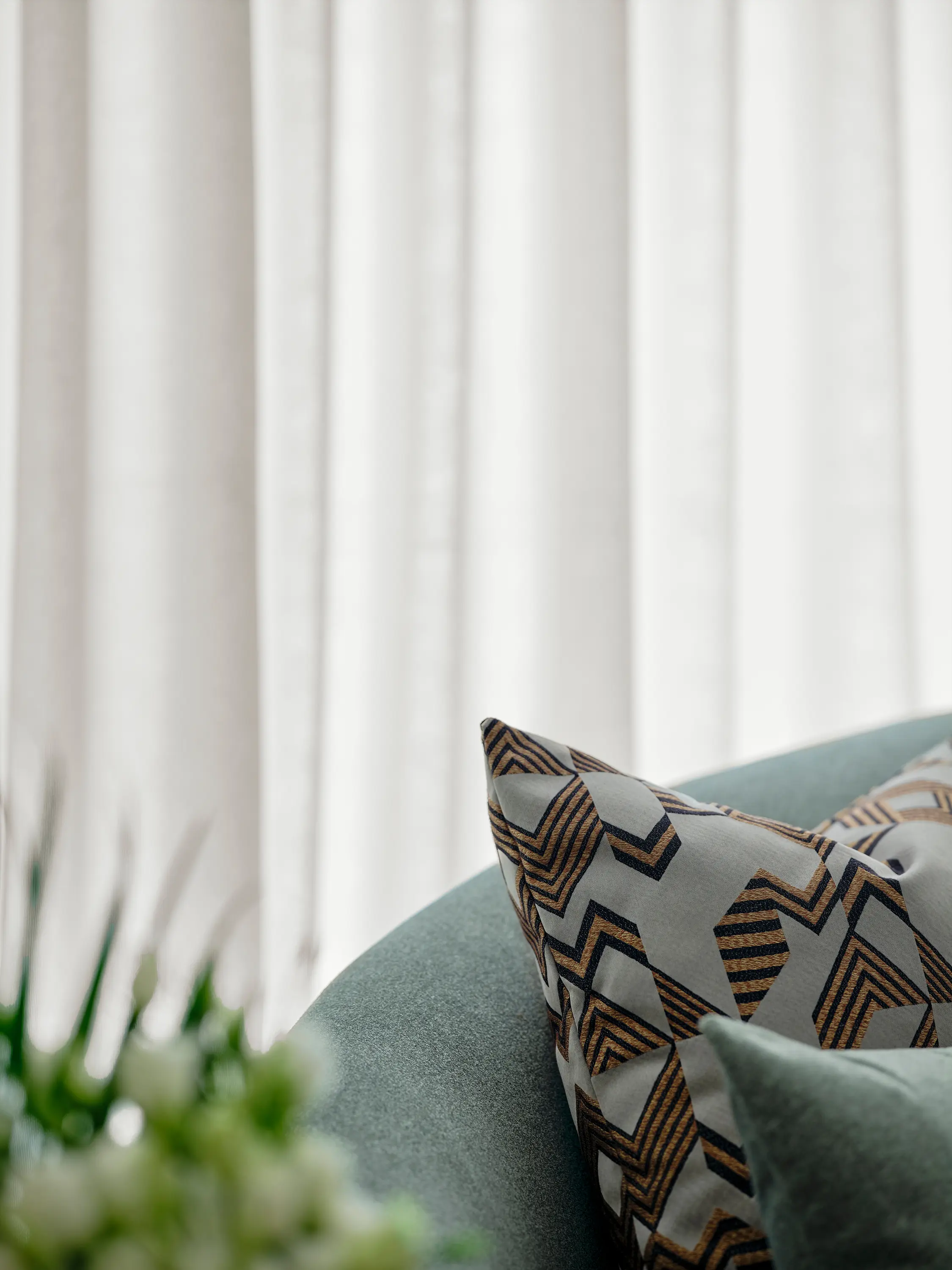 Aldeco - Invicta | Tiébélé In/Outdoor 02 Green Moss