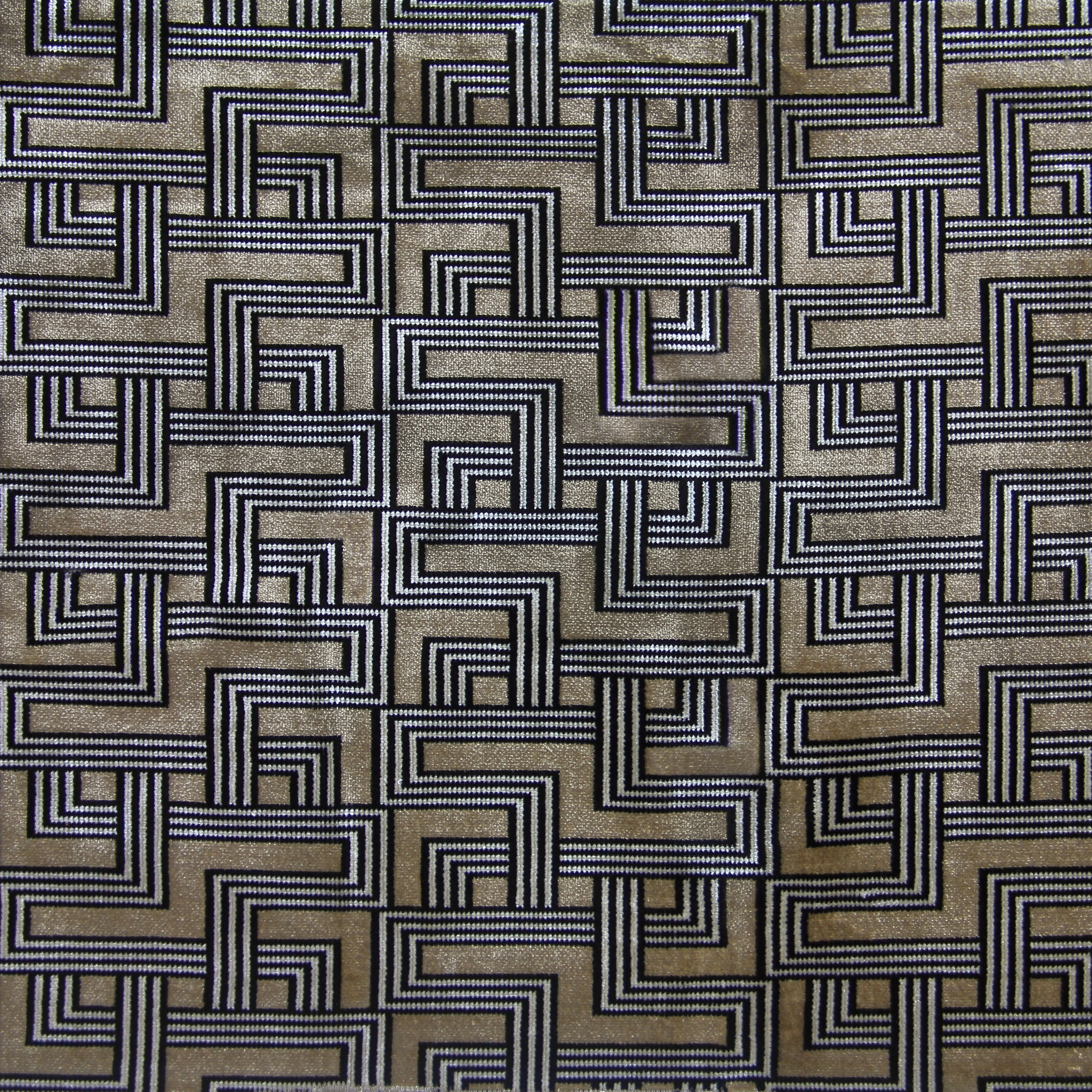 Invicta | Interception Jacquard Velvet 02 Linen