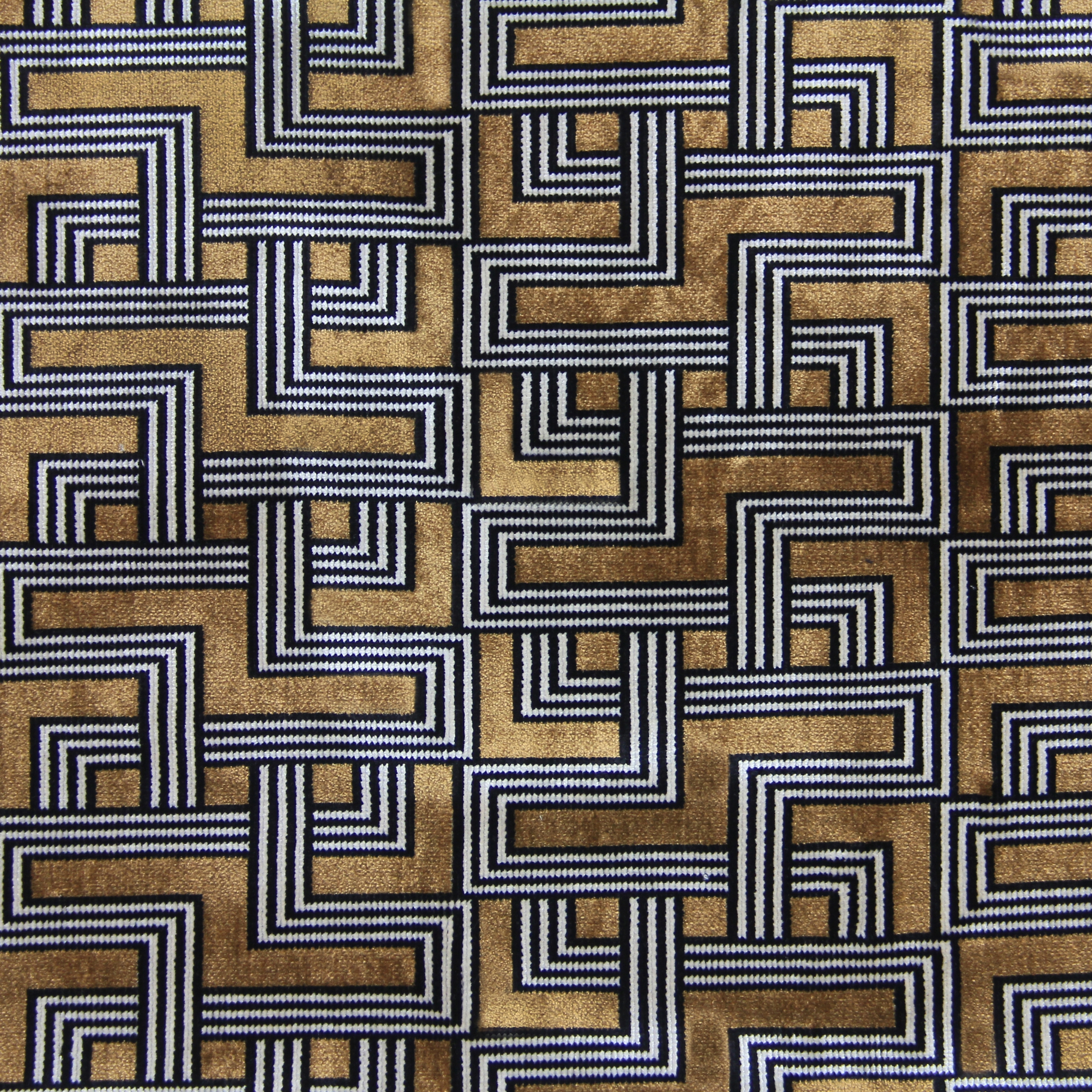 Mostrar el producto Invicta | Interception Jacquard Velvet 03 Toffee Gold del fabricante Aldeco