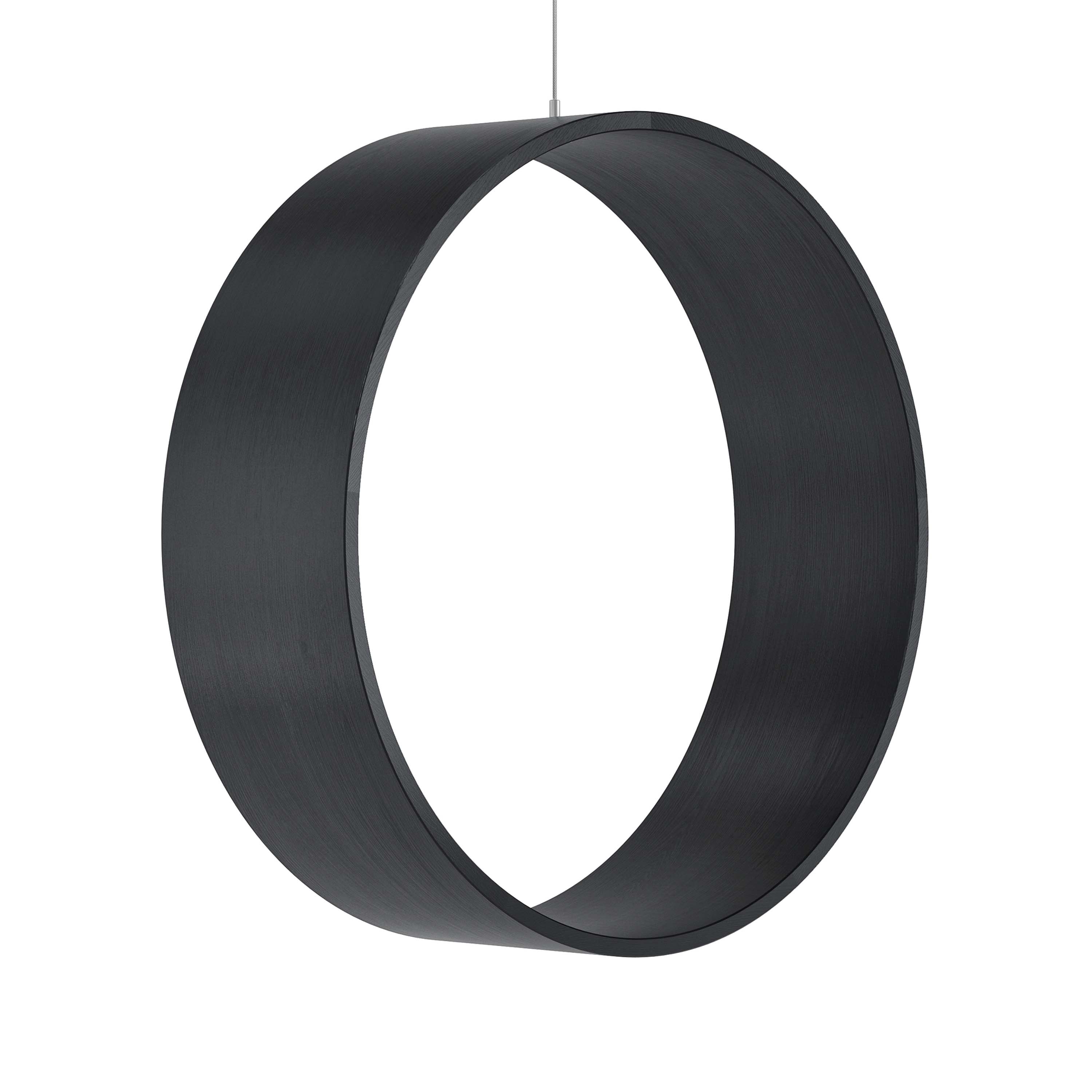 Circleswing N.3 Wooden Hanging Chair Swing Seat - Black Oak⎥indoor