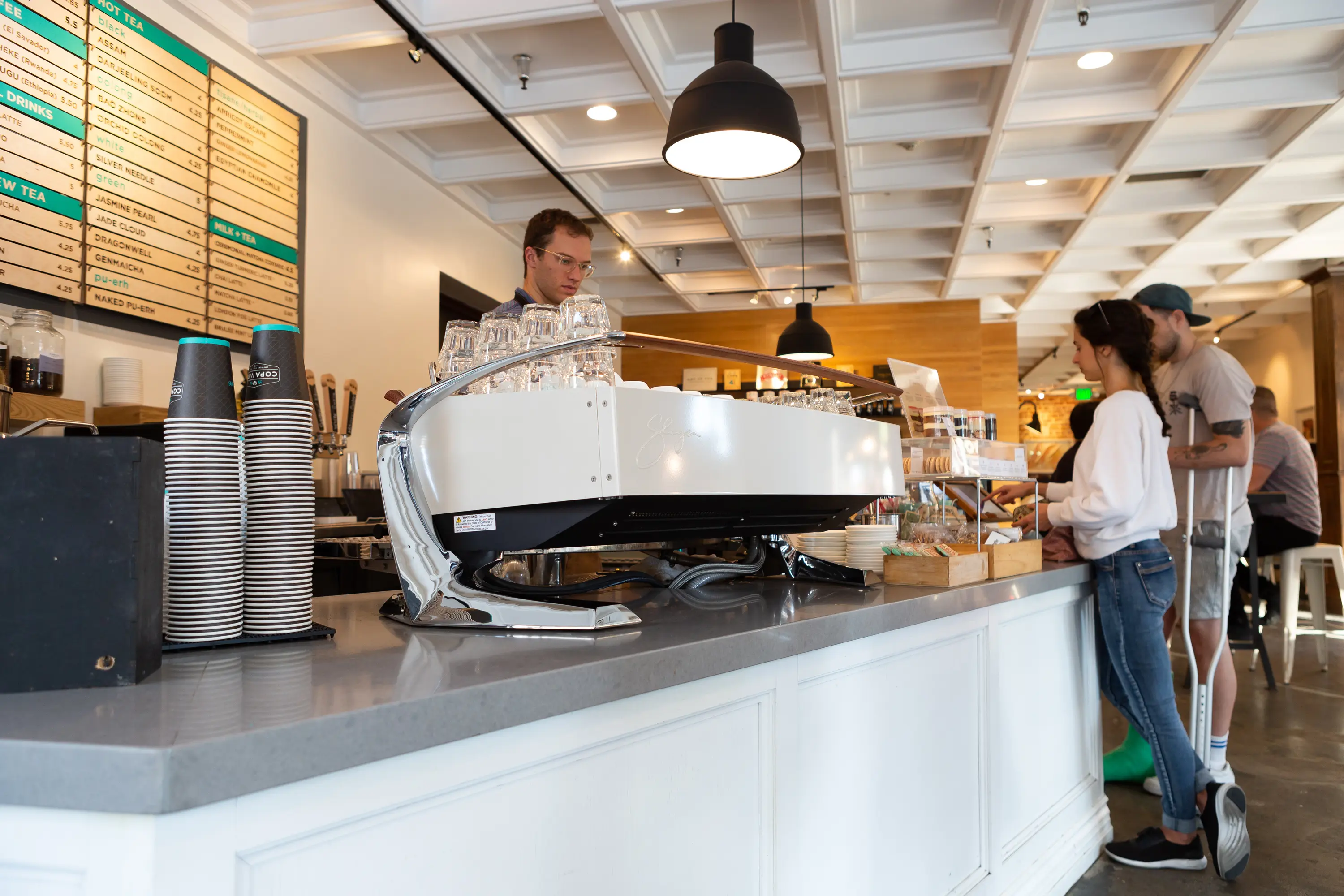 SLAYER SEATTLE ESPRESSO MACHINE - Slayer Steam LPX Bone Beige