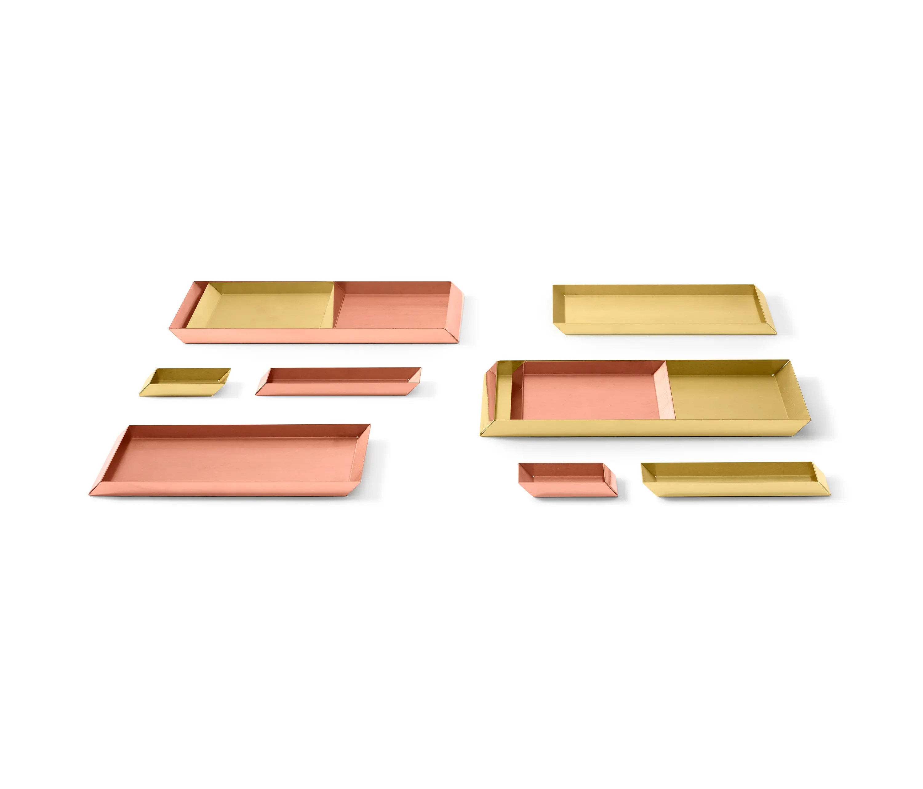 Ghidini1961 - Axonometry Pen And Cards Trays Set