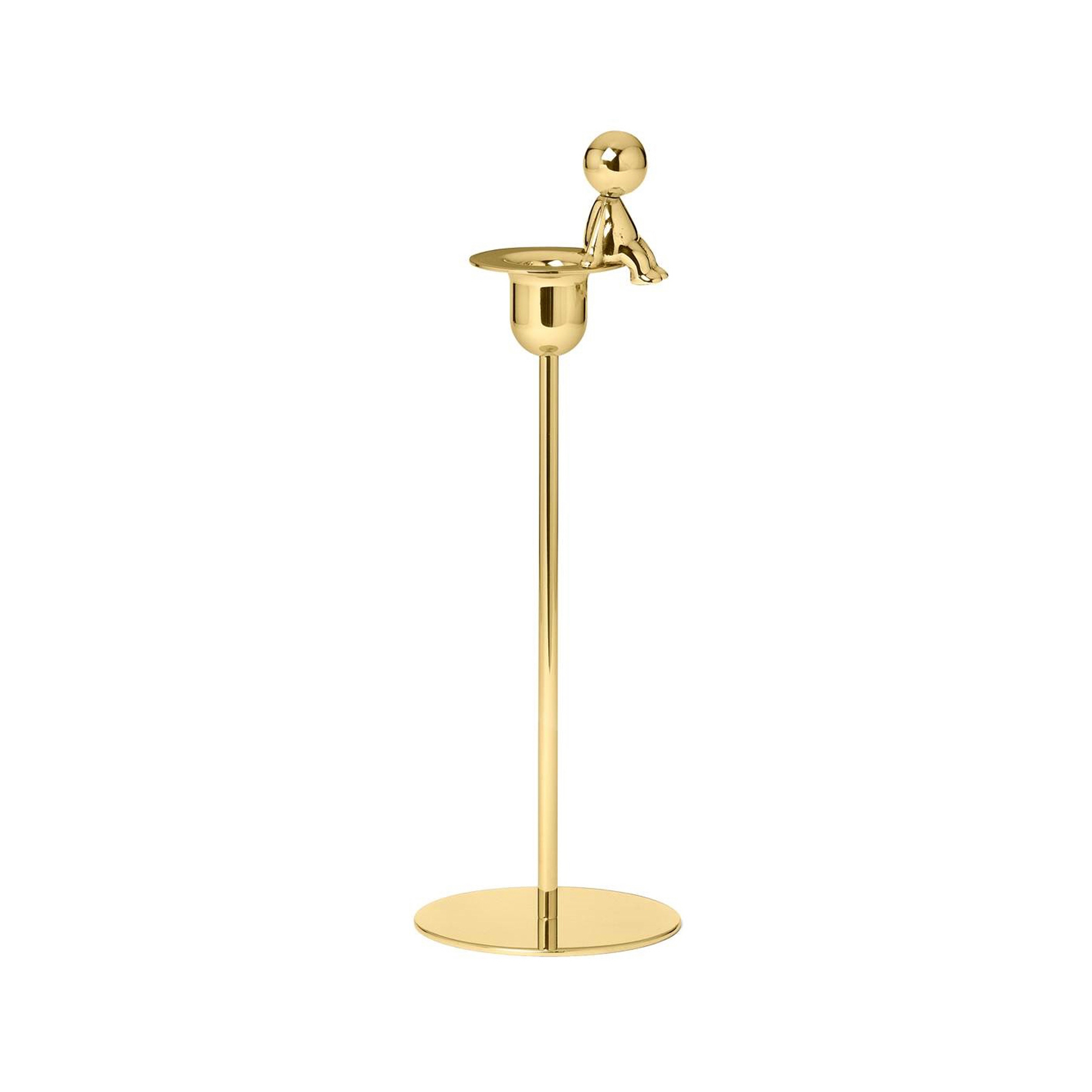 Display product Omini The Thinker Tall Candle Holder from manufacturer Ghidini1961
