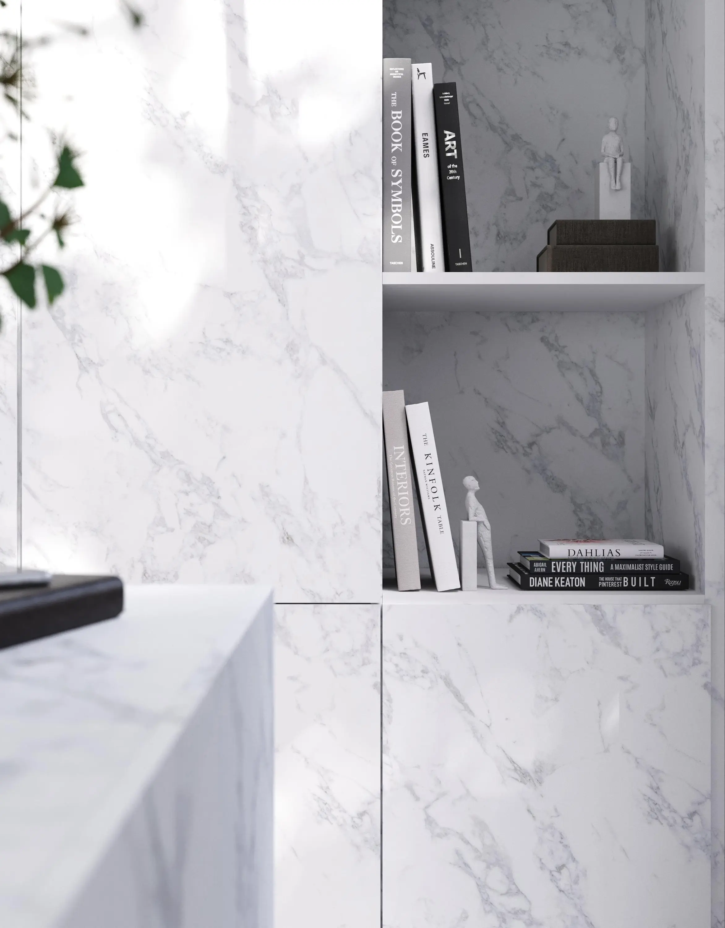 UNILIN Division Panels - Carrara frosted white