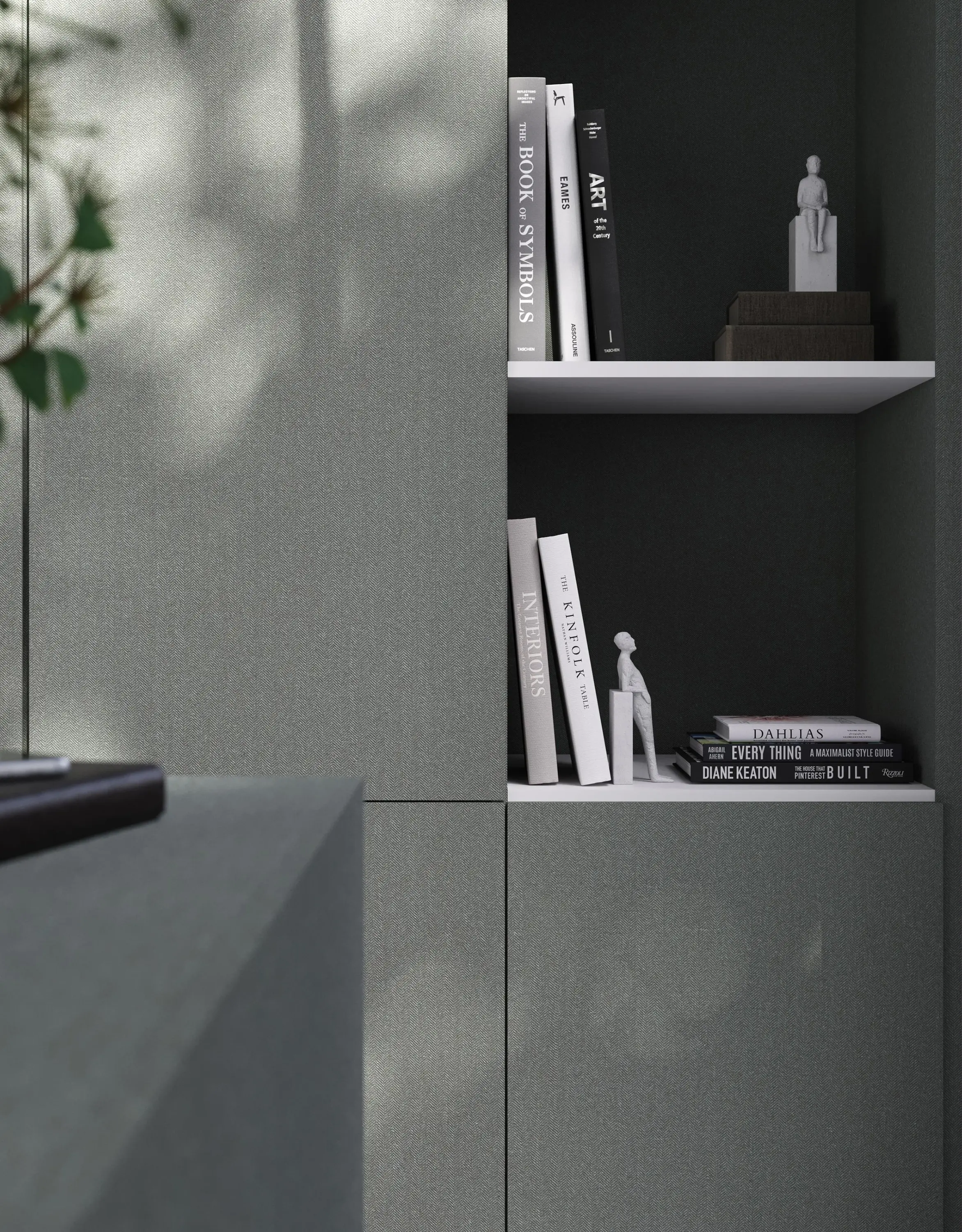 UNILIN Division Panels - Weave moss grey