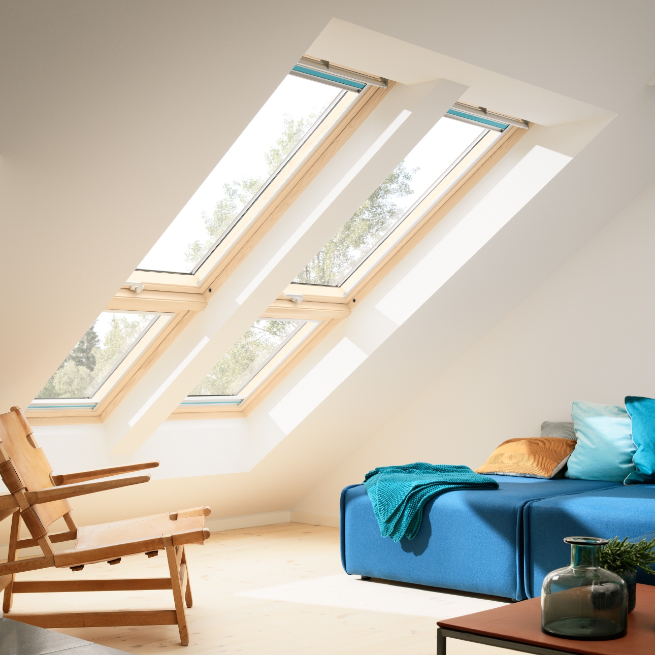 Display product VELUX sloping extension window element GIL from manufacturer VELUX Group