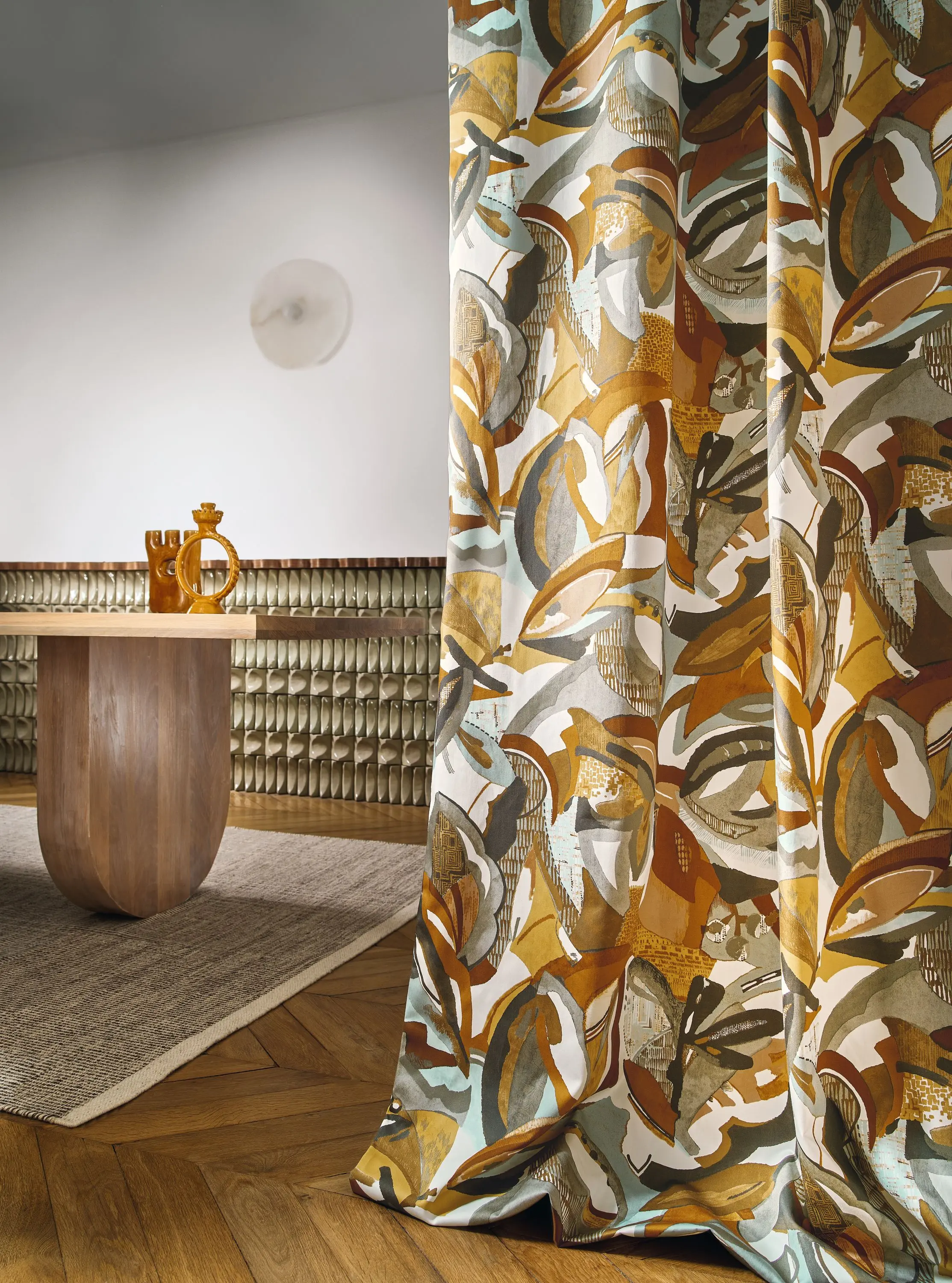 Casamance - TONKA OLIVE MOUTARDE