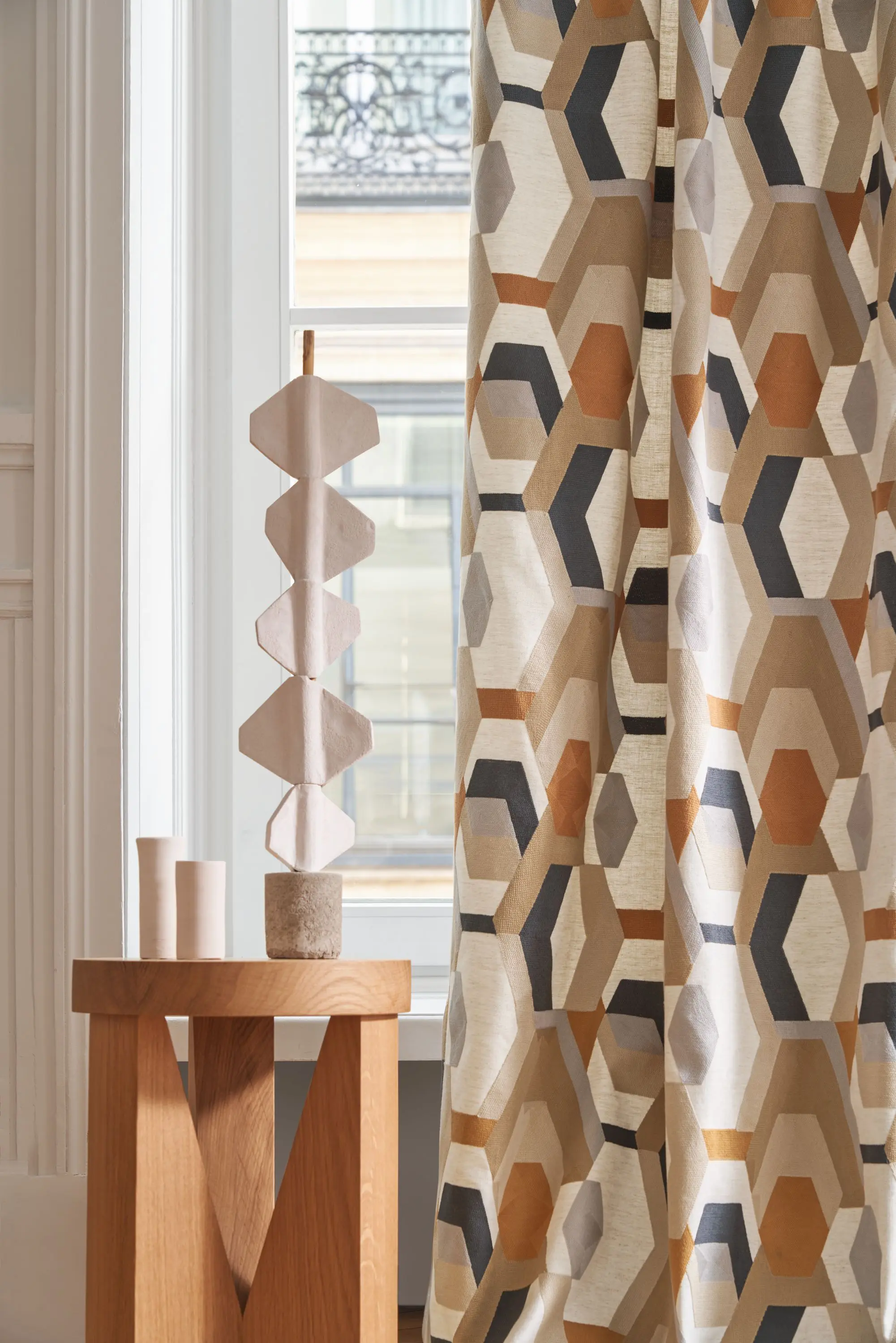 Casamance - POINT DE VUE TURQUOISE ORANGE BRULEE