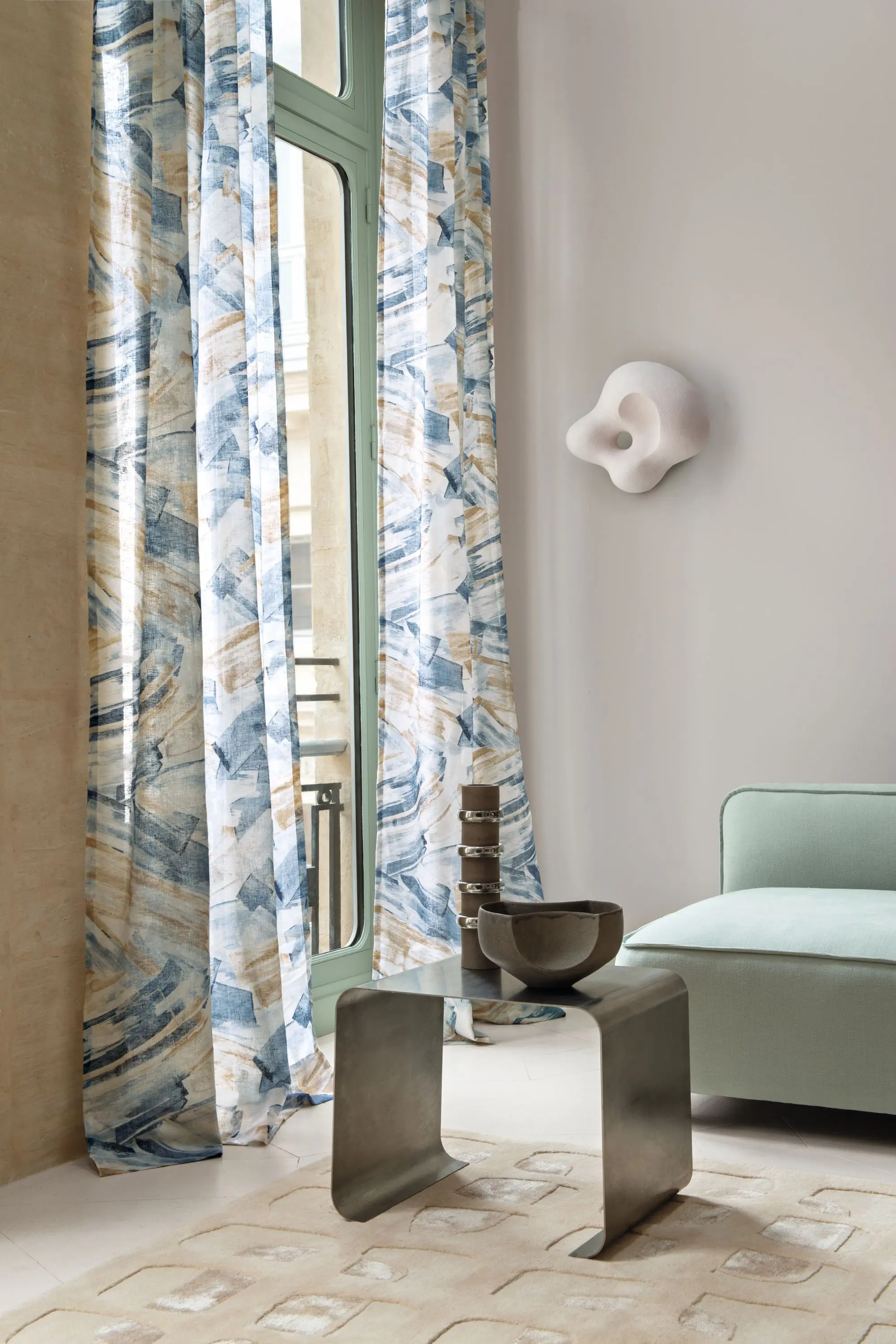 Casamance - MARIPOSA TERRACOTTA/NACRE